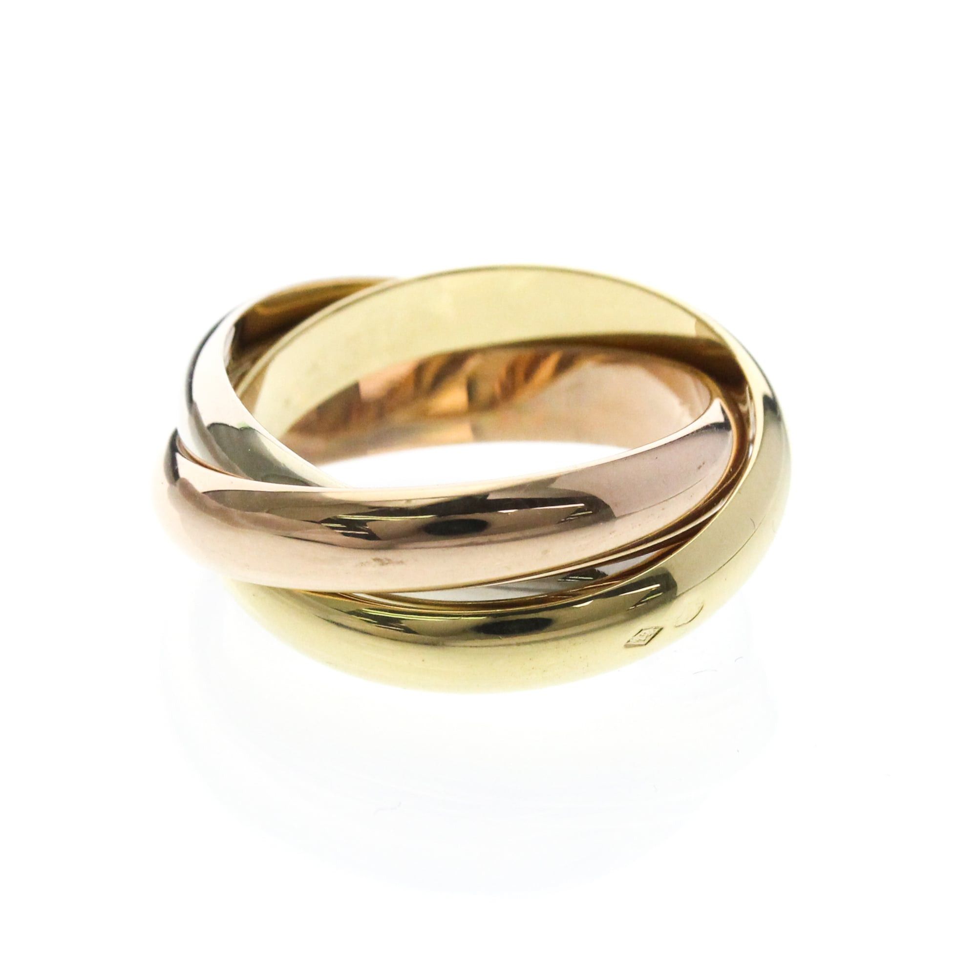 Cartier CARTIER Trinity Ring Yellow Gold (18K),Pink Gold (18K),White Gold (18K) Polished Size ONE SIZE - 4 Thumbnail