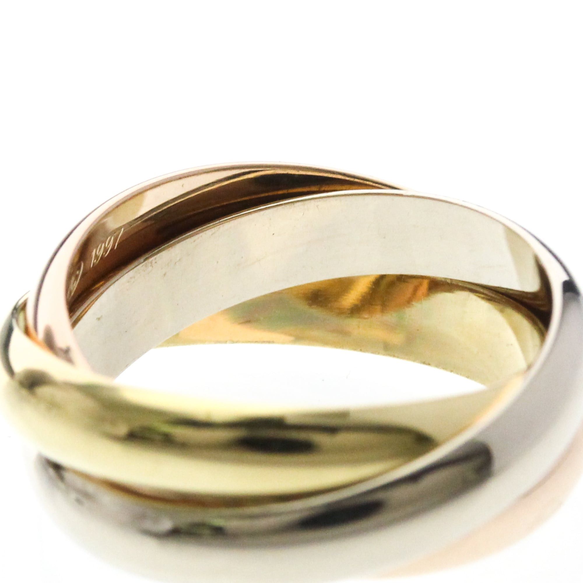 Cartier CARTIER Trinity Ring Yellow Gold (18K),Pink Gold (18K),White Gold (18K) Polished Size ONE SIZE - 6 Thumbnail