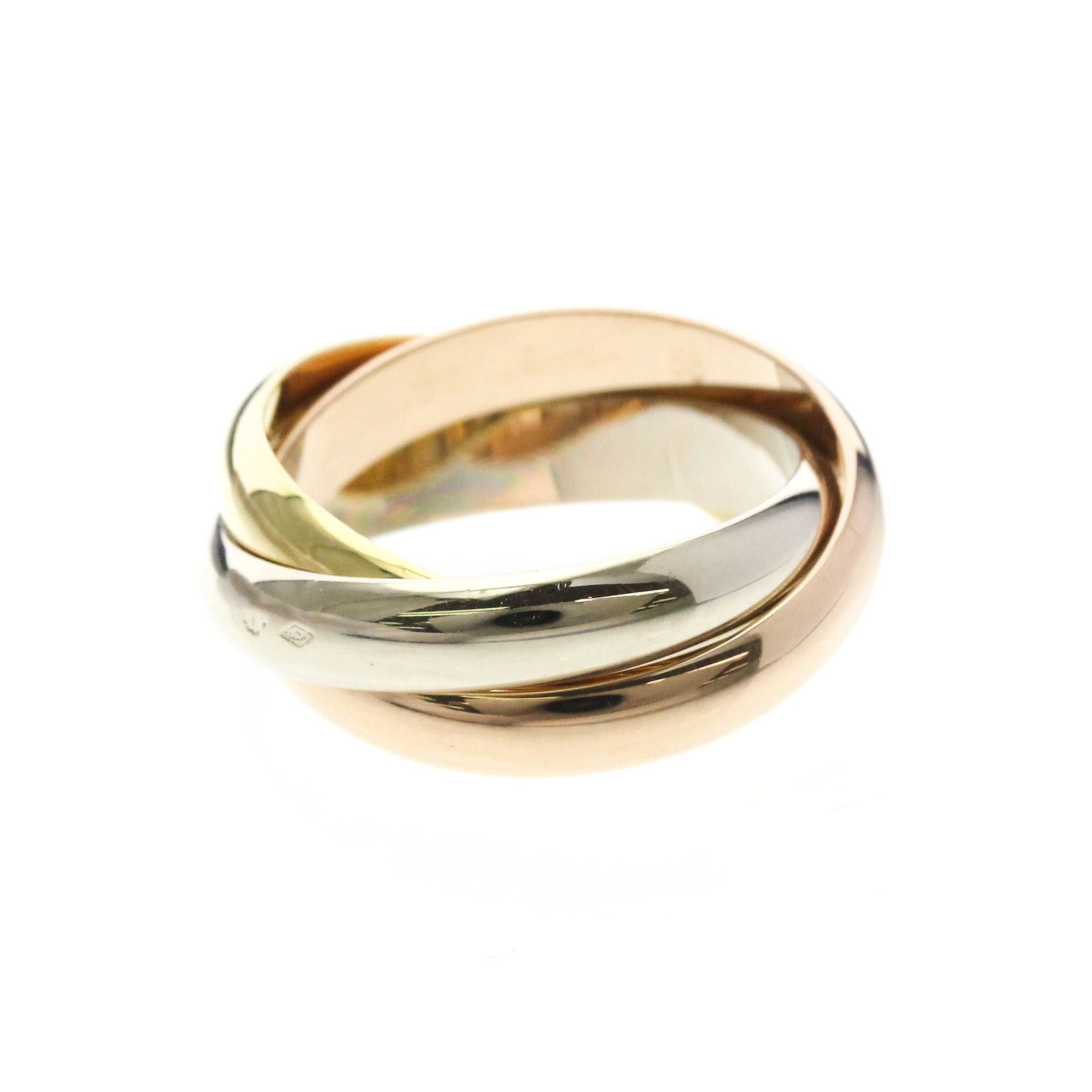 Cartier CARTIER Trinity Ring Yellow Gold (18K),Pink Gold (18K),White Gold (18K) Polished Size ONE SIZE - 3 Thumbnail