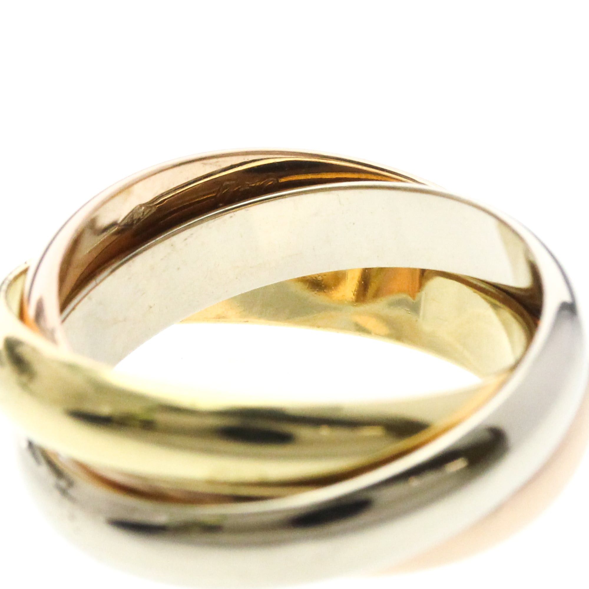 Cartier CARTIER Trinity Ring Yellow Gold (18K),Pink Gold (18K),White Gold (18K) Polished Size ONE SIZE - 8 Thumbnail