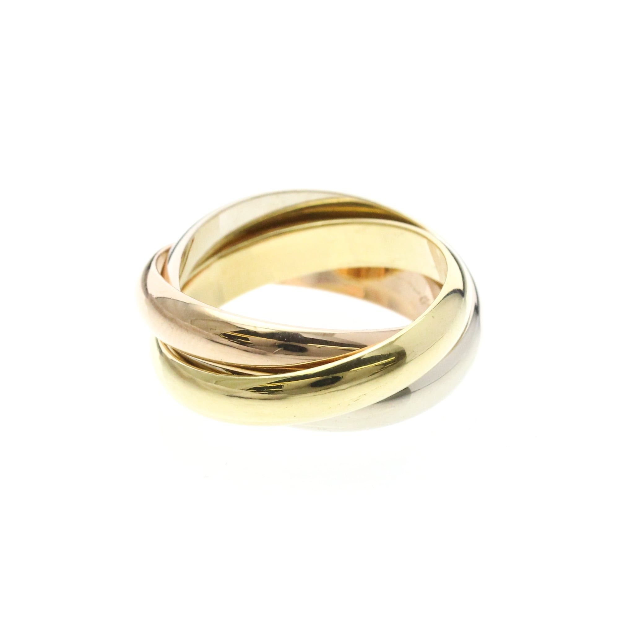 Cartier CARTIER Trinity Ring Yellow Gold (18K),Pink Gold (18K),White Gold (18K) Polished Size ONE SIZE - 2 Thumbnail