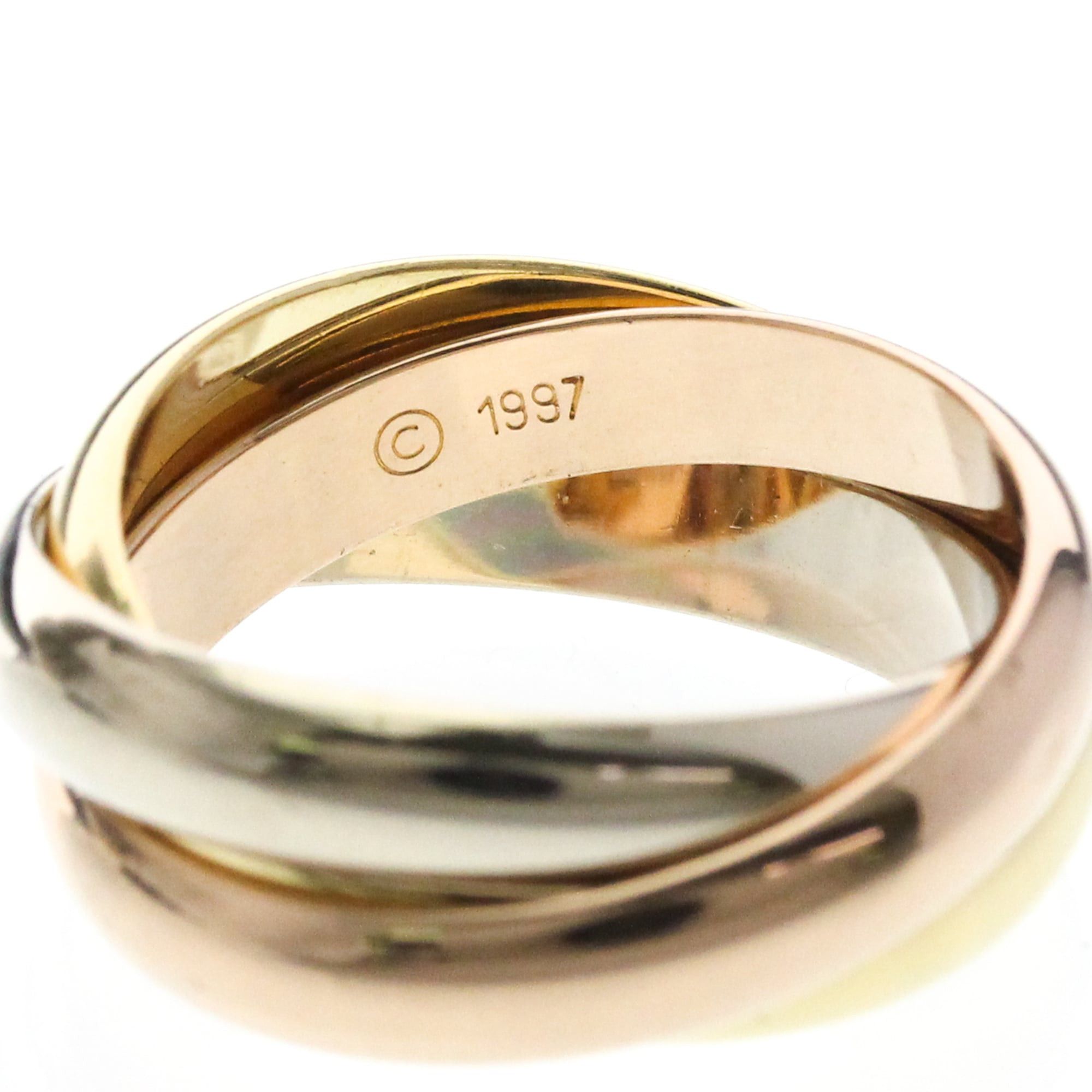 Cartier CARTIER Trinity Ring Yellow Gold (18K),Pink Gold (18K),White Gold (18K) Polished Size ONE SIZE - 5 Thumbnail