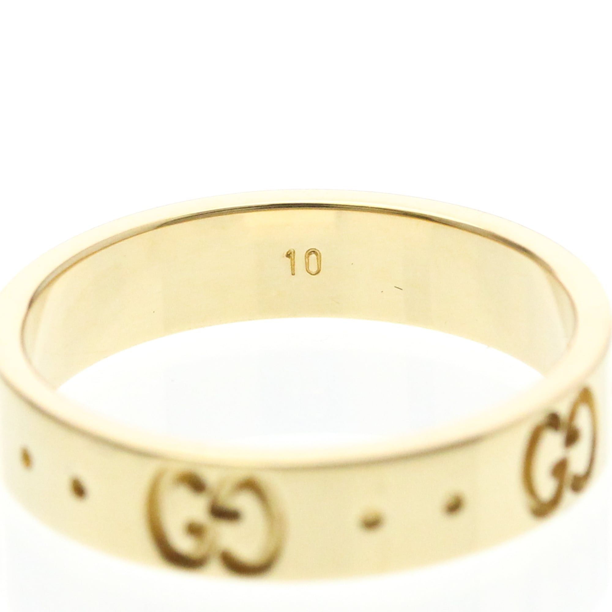 Gucci GUCCI Icon Ring Yellow Gold (18K) Polished Size ONE SIZE - 7 Thumbnail