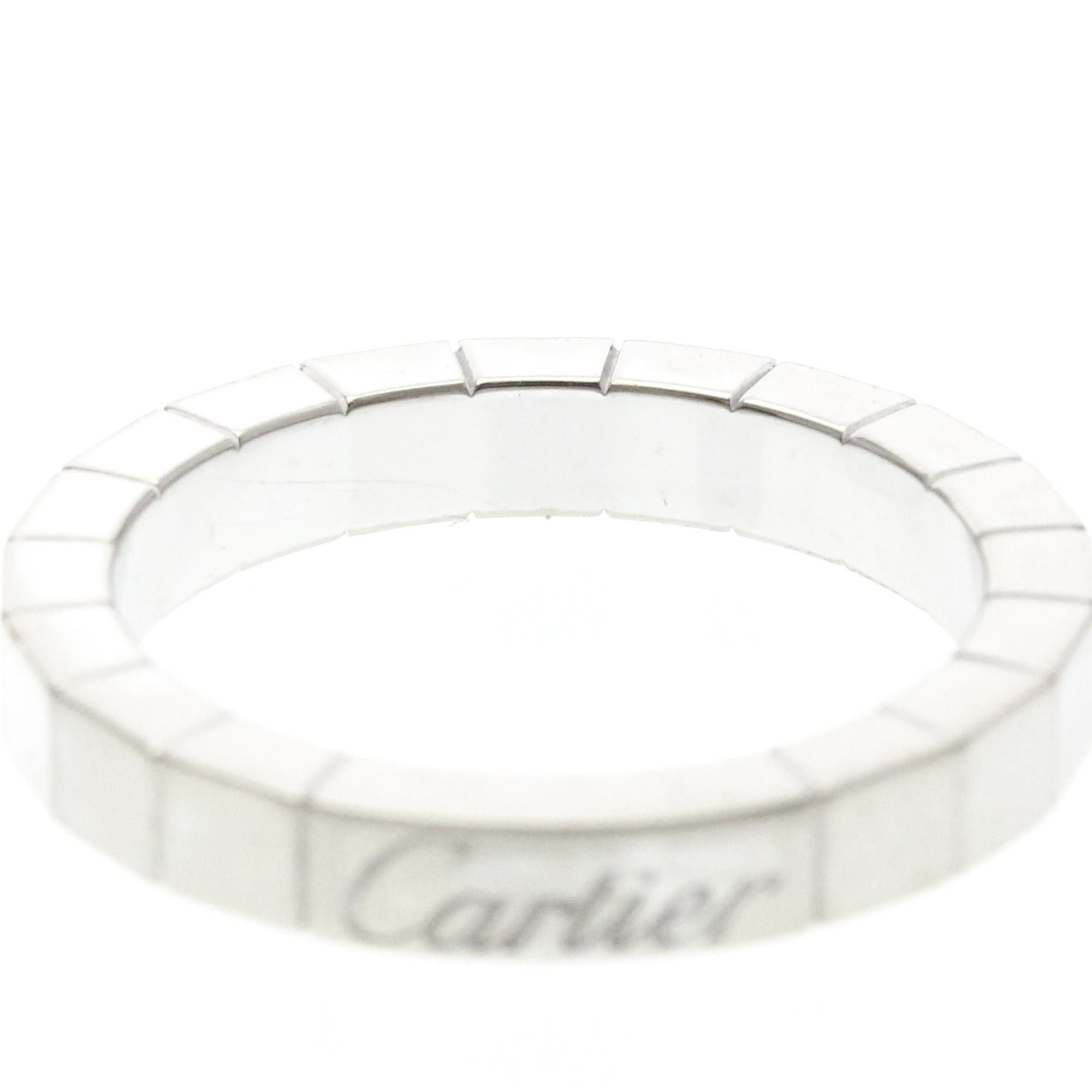 Cartier CARTIER Lanieres Ring White Gold (18K) Fashion No Stone Polished Size ONE SIZE - 5 Thumbnail