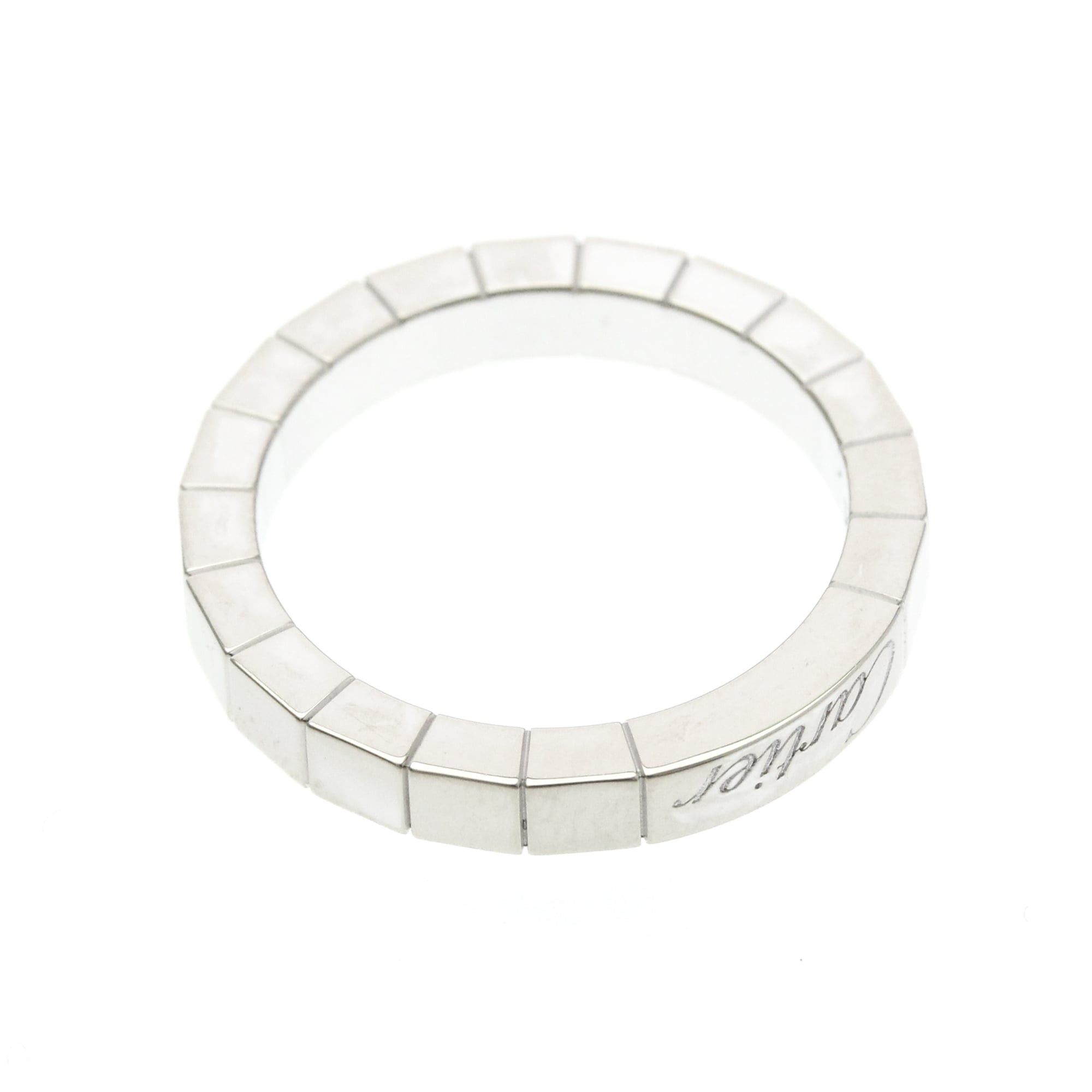 Cartier CARTIER Lanieres Ring White Gold (18K) Fashion No Stone Polished Size ONE SIZE - 9 Thumbnail