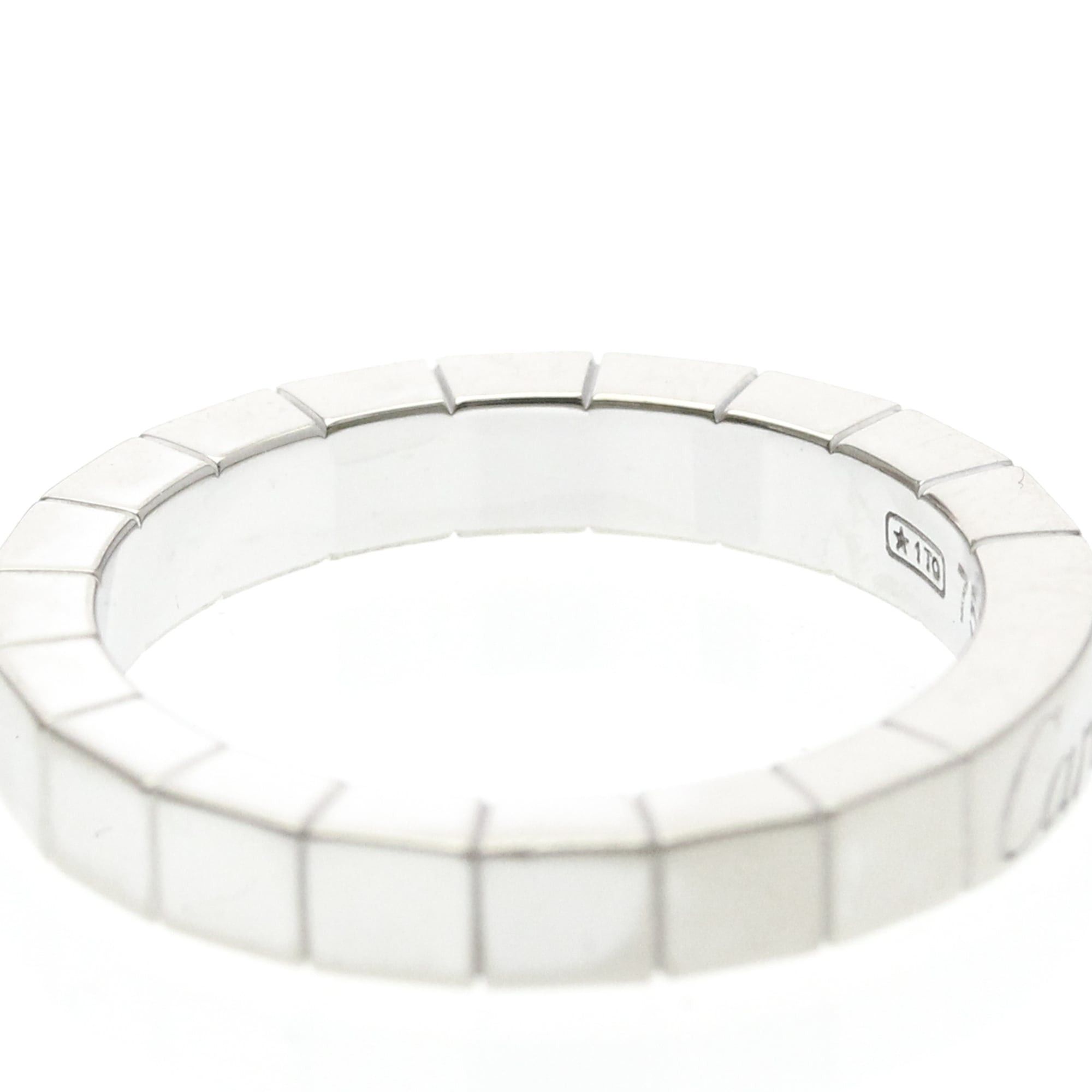 Cartier CARTIER Lanieres Ring White Gold (18K) Fashion No Stone Polished Size ONE SIZE - 8 Thumbnail
