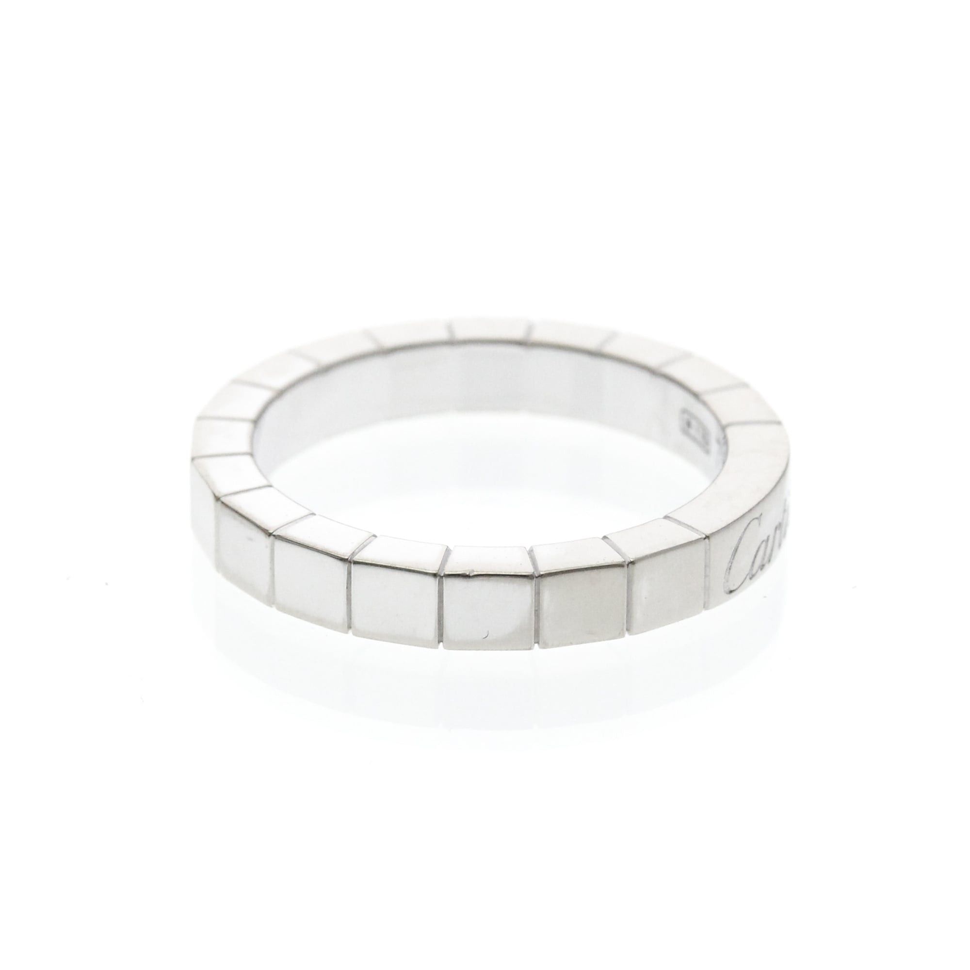 Cartier CARTIER Lanieres Ring White Gold (18K) Fashion No Stone Polished Size ONE SIZE - 4 Thumbnail