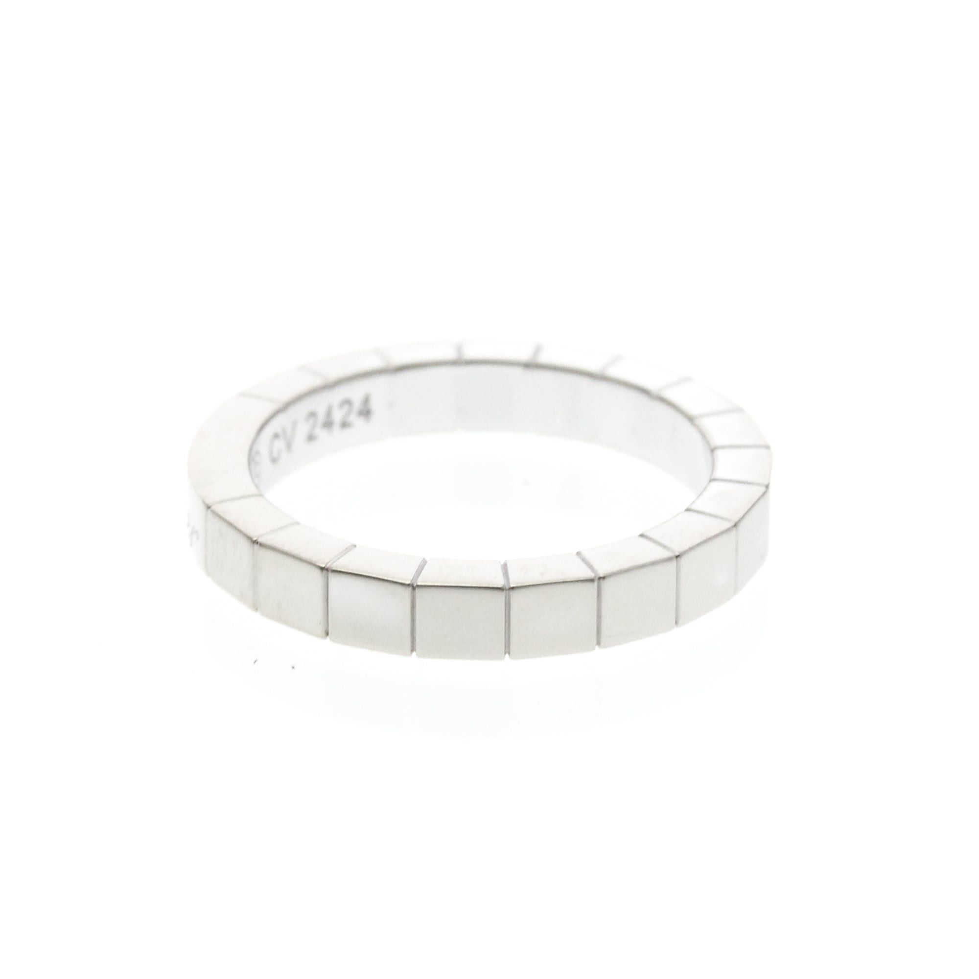 Cartier CARTIER Lanieres Ring White Gold (18K) Fashion No Stone Polished Size ONE SIZE - 2 Thumbnail