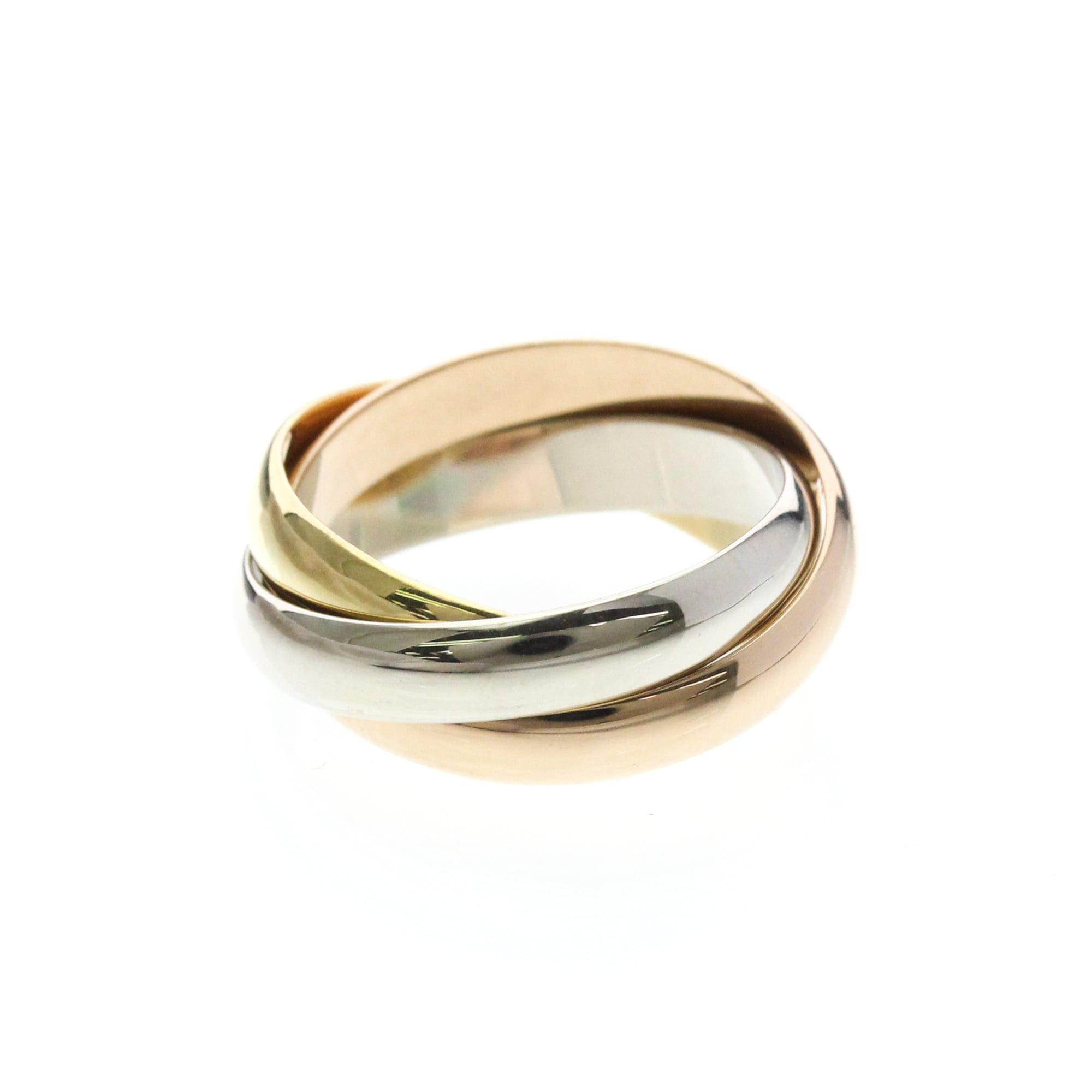 Cartier CARTIER Trinity Ring Yellow Gold (18K),Pink Gold (18K),White Gold (18K) Polished Size ONE SIZE - 3 Thumbnail