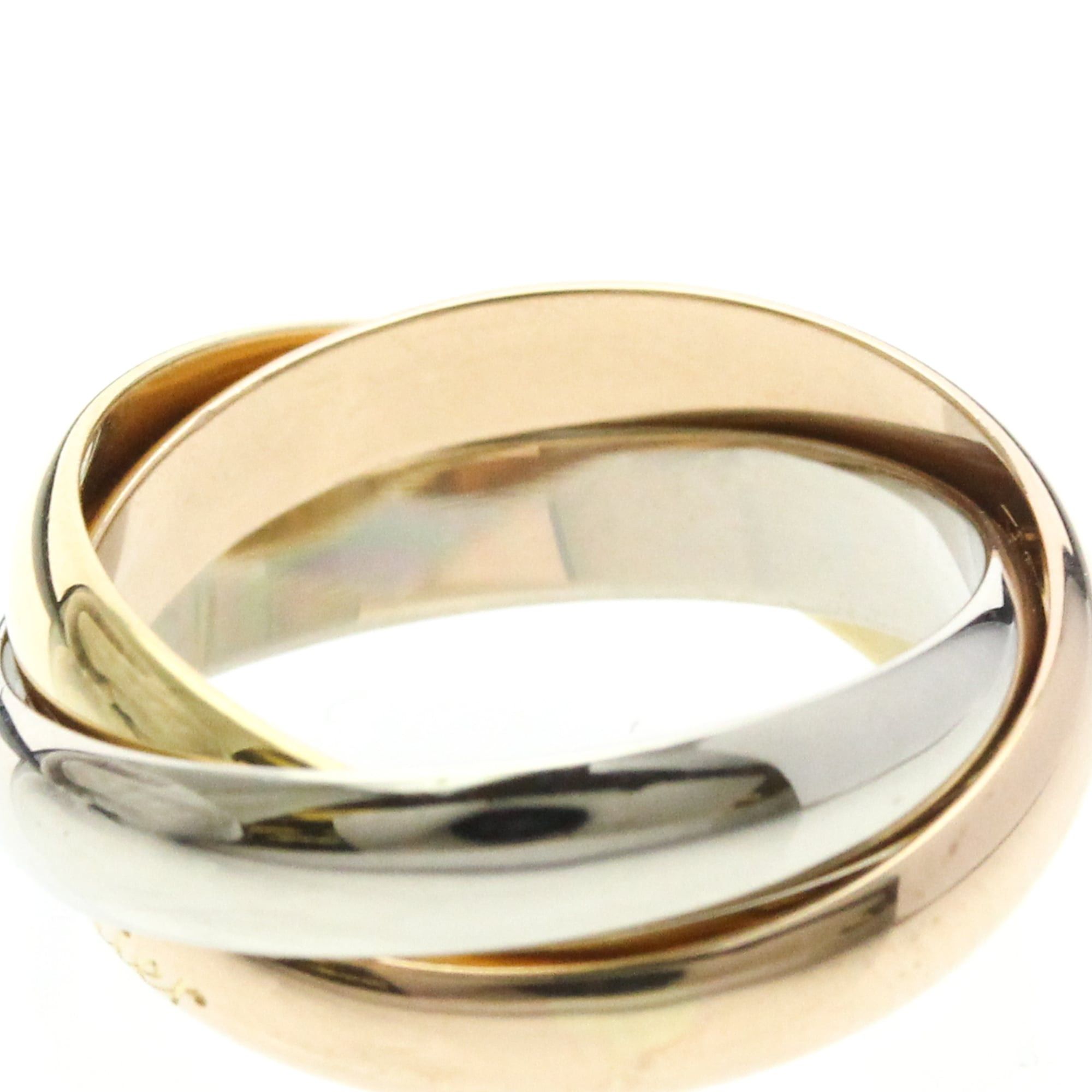 Cartier CARTIER Trinity Ring Yellow Gold (18K),Pink Gold (18K),White Gold (18K) Polished Size ONE SIZE - 6 Thumbnail