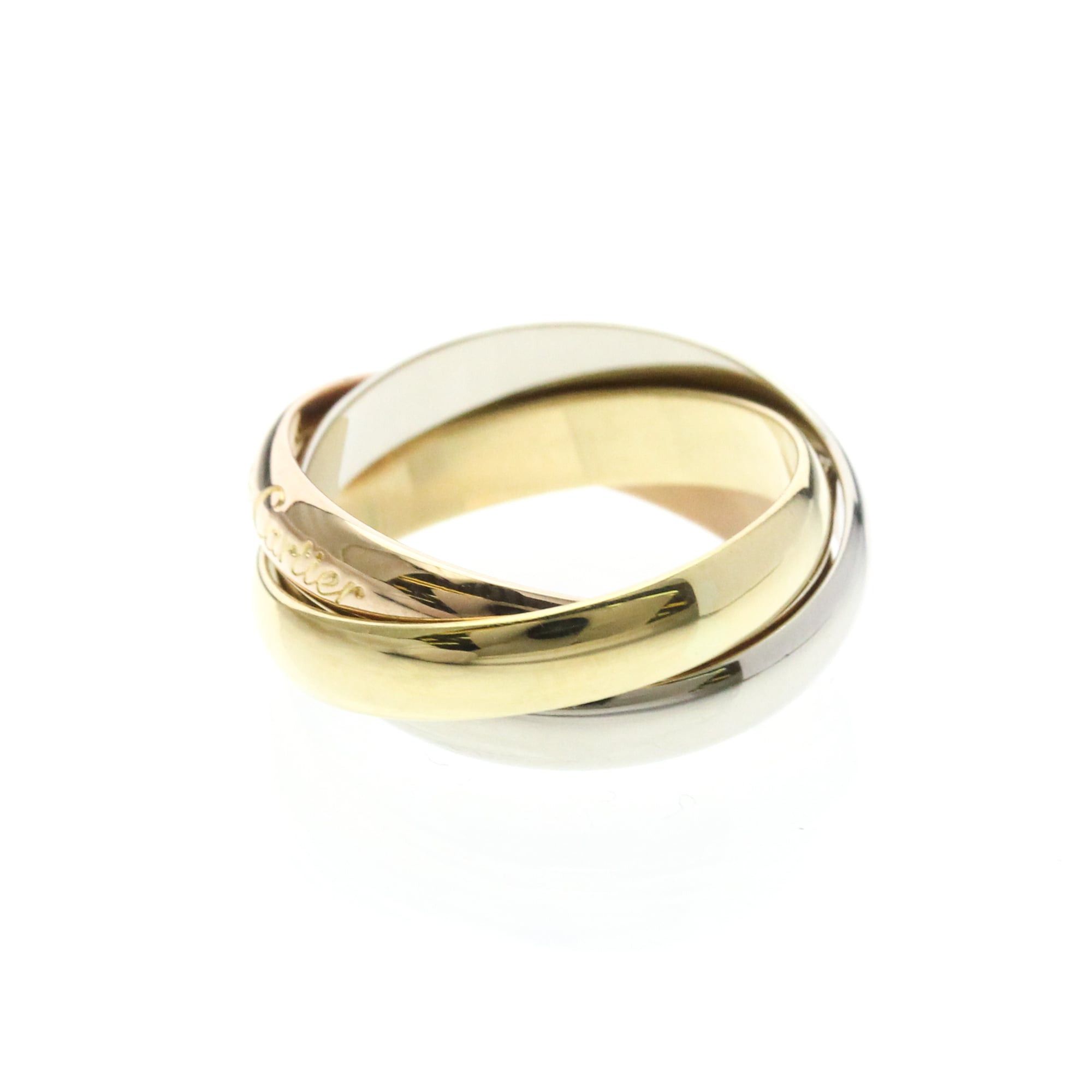 Cartier CARTIER Trinity Ring Yellow Gold (18K),Pink Gold (18K),White Gold (18K) Polished Size ONE SIZE - 2 Thumbnail