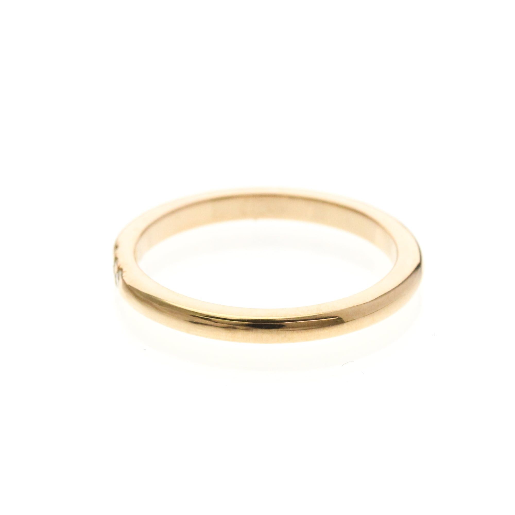 Tiffany & Co. TIFFANY Forever Diamond Ring Pink Gold (18K) Polished Size ONE SIZE - 2 Thumbnail