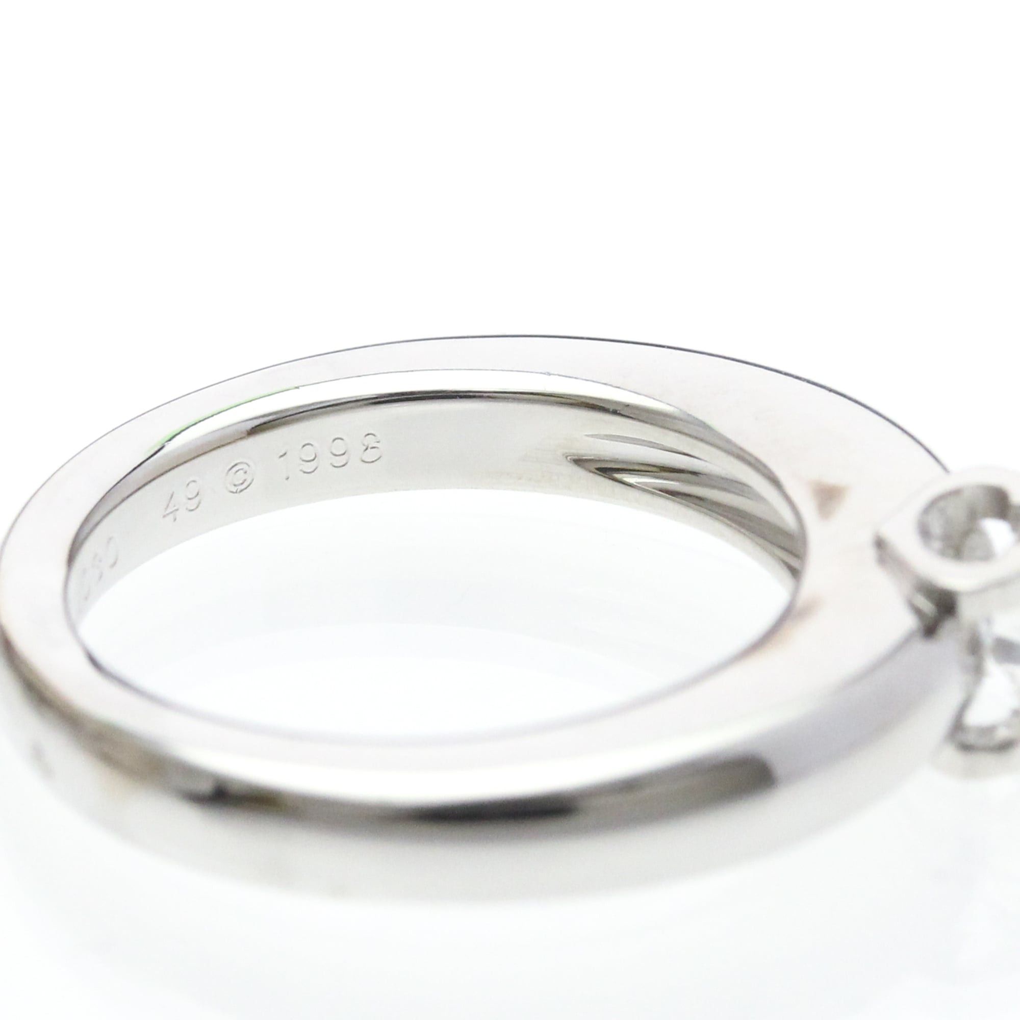 Cartier Cartier C De Cartier Diamond Ring White Gold (18K) Polished Size ONE SIZE - 8 Thumbnail