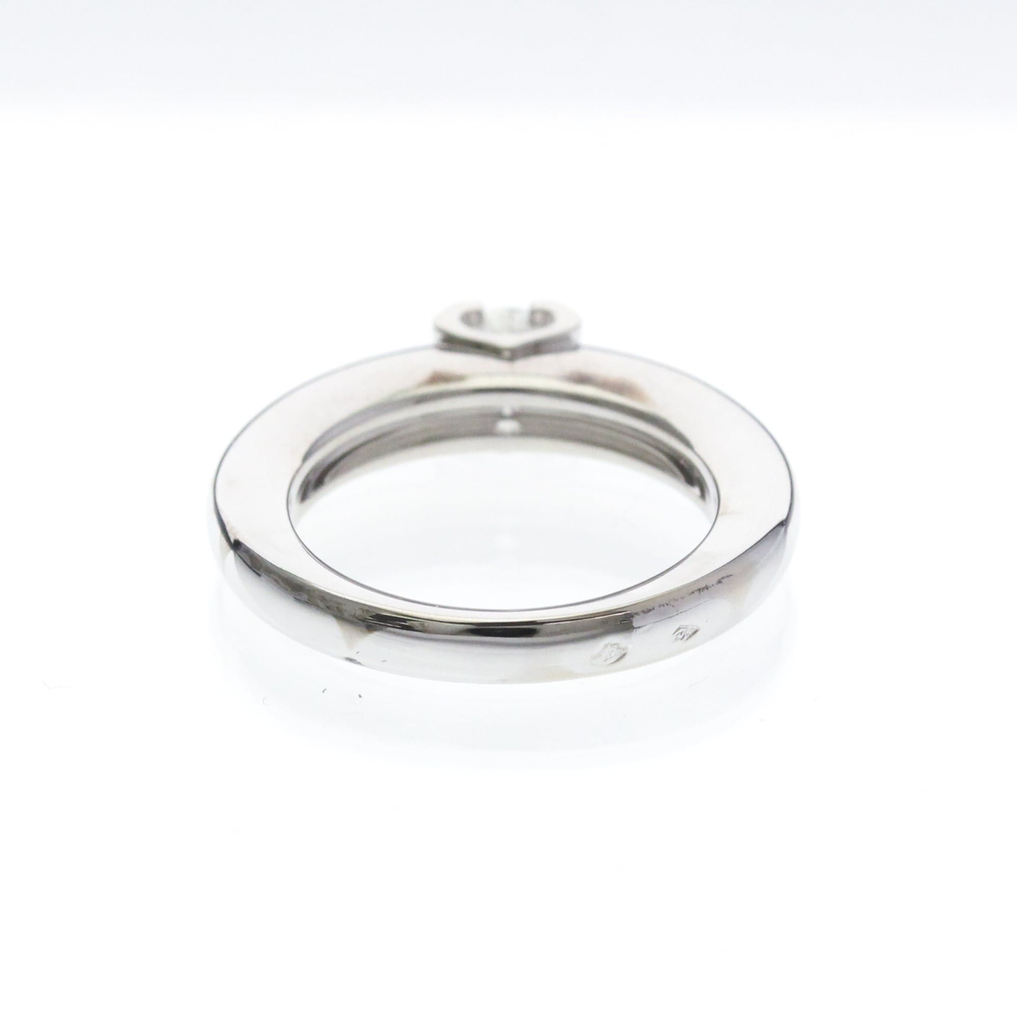 Cartier Cartier C De Cartier Diamond Ring White Gold (18K) Polished Size ONE SIZE - 3 Thumbnail