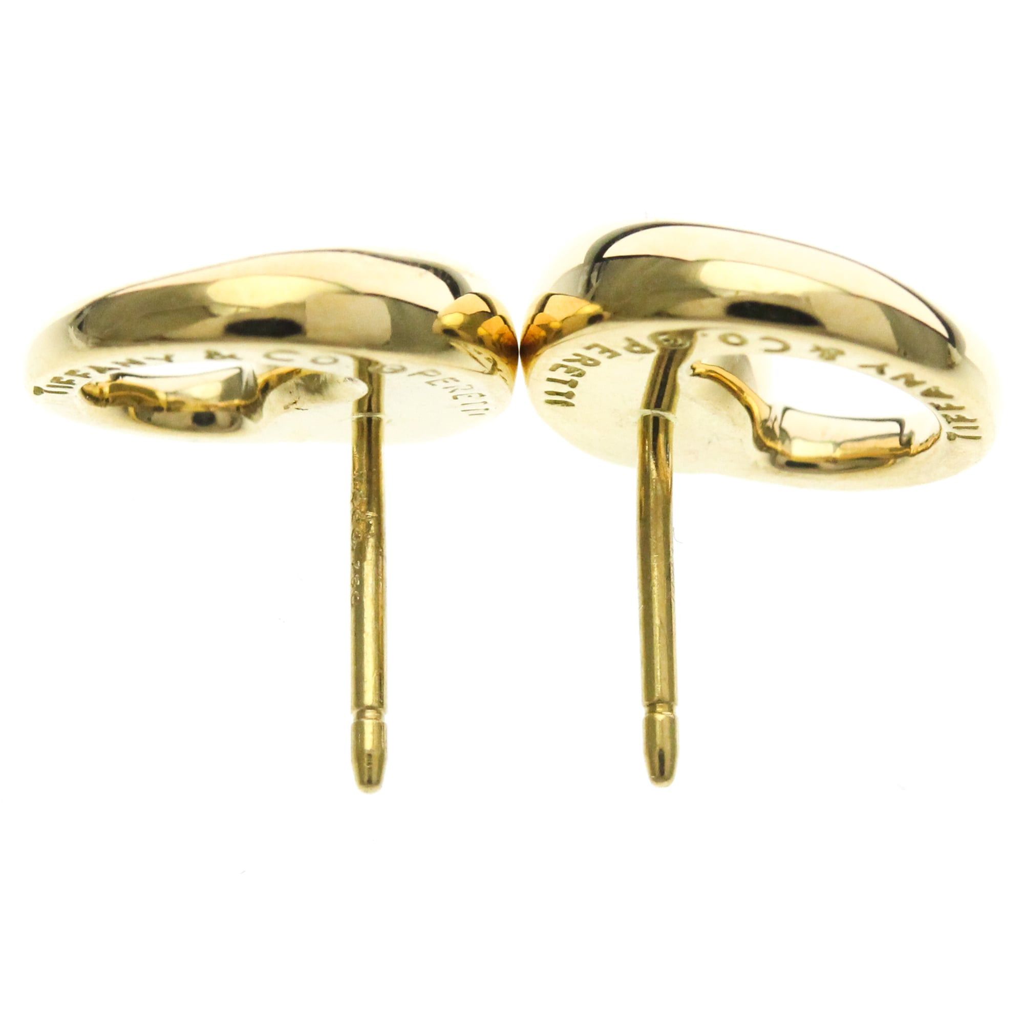 Tiffany & Co. TIFFANY Eternal Circle Earrings No Stone Yellow Gold (18K) Polished Size ONE SIZE - 5 Thumbnail