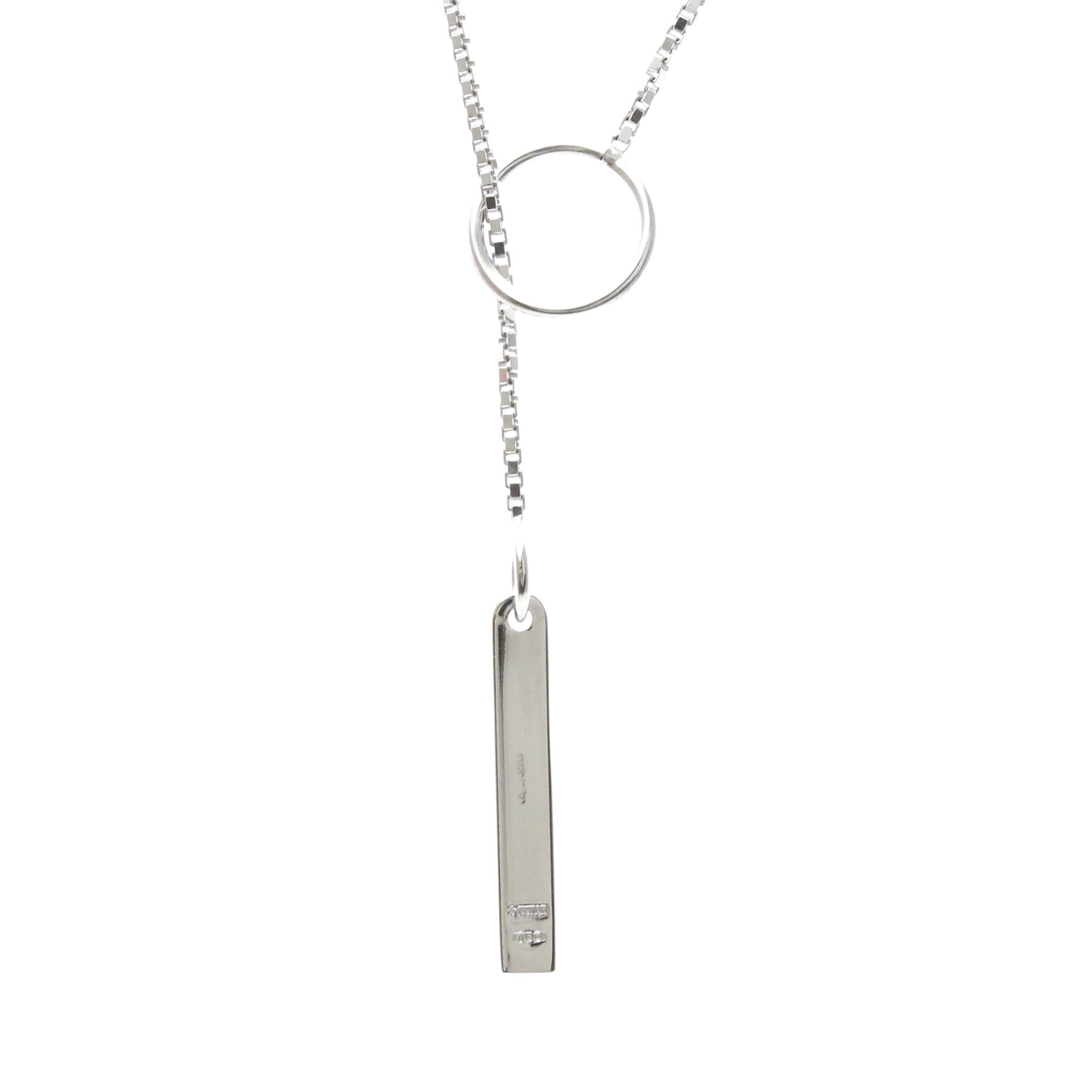 Gucci GUCCI Lariat Necklace White Gold (18K) No Stone Polished Size ONE SIZE - 2 Thumbnail