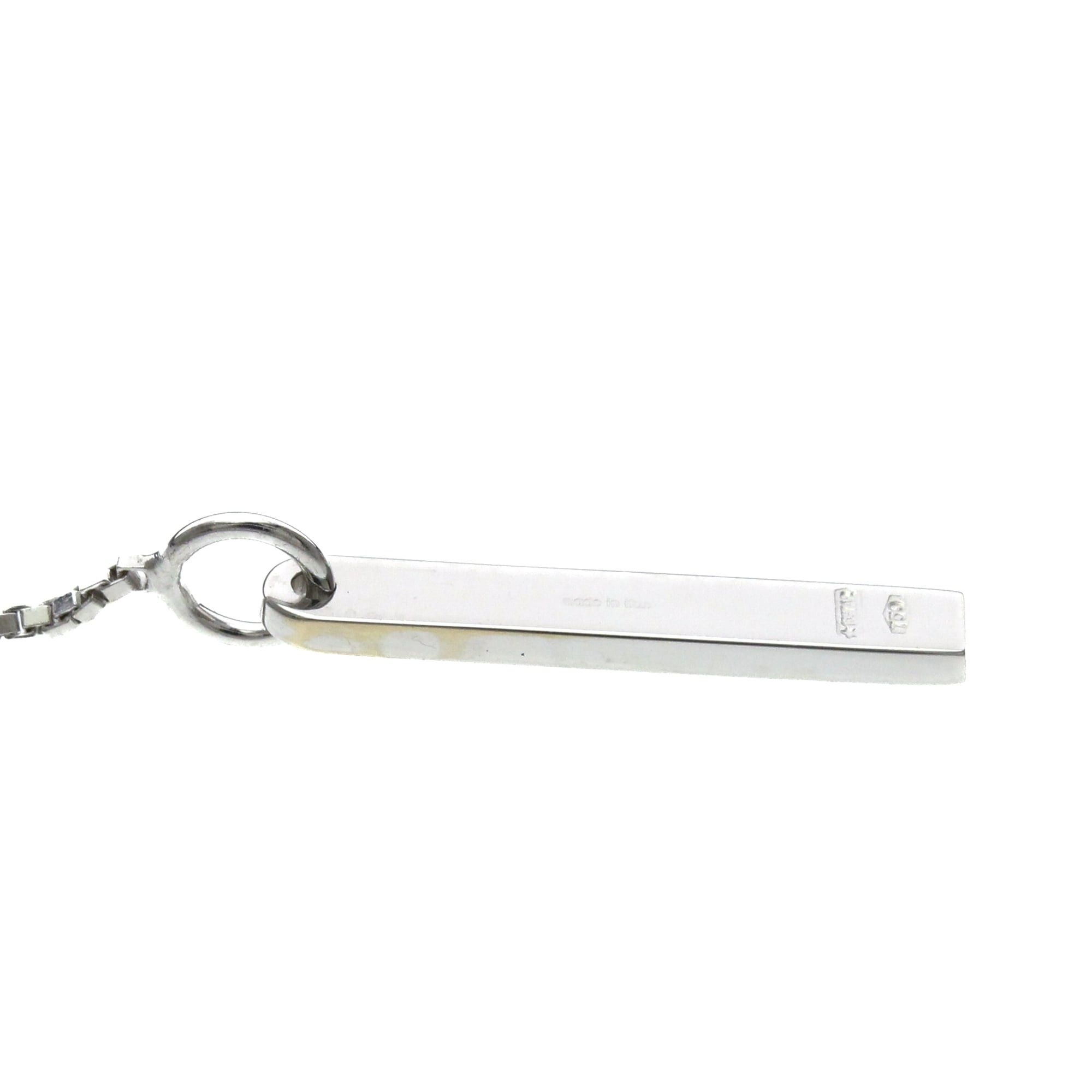 Gucci GUCCI Lariat Necklace White Gold (18K) No Stone Polished Size ONE SIZE - 3 Thumbnail