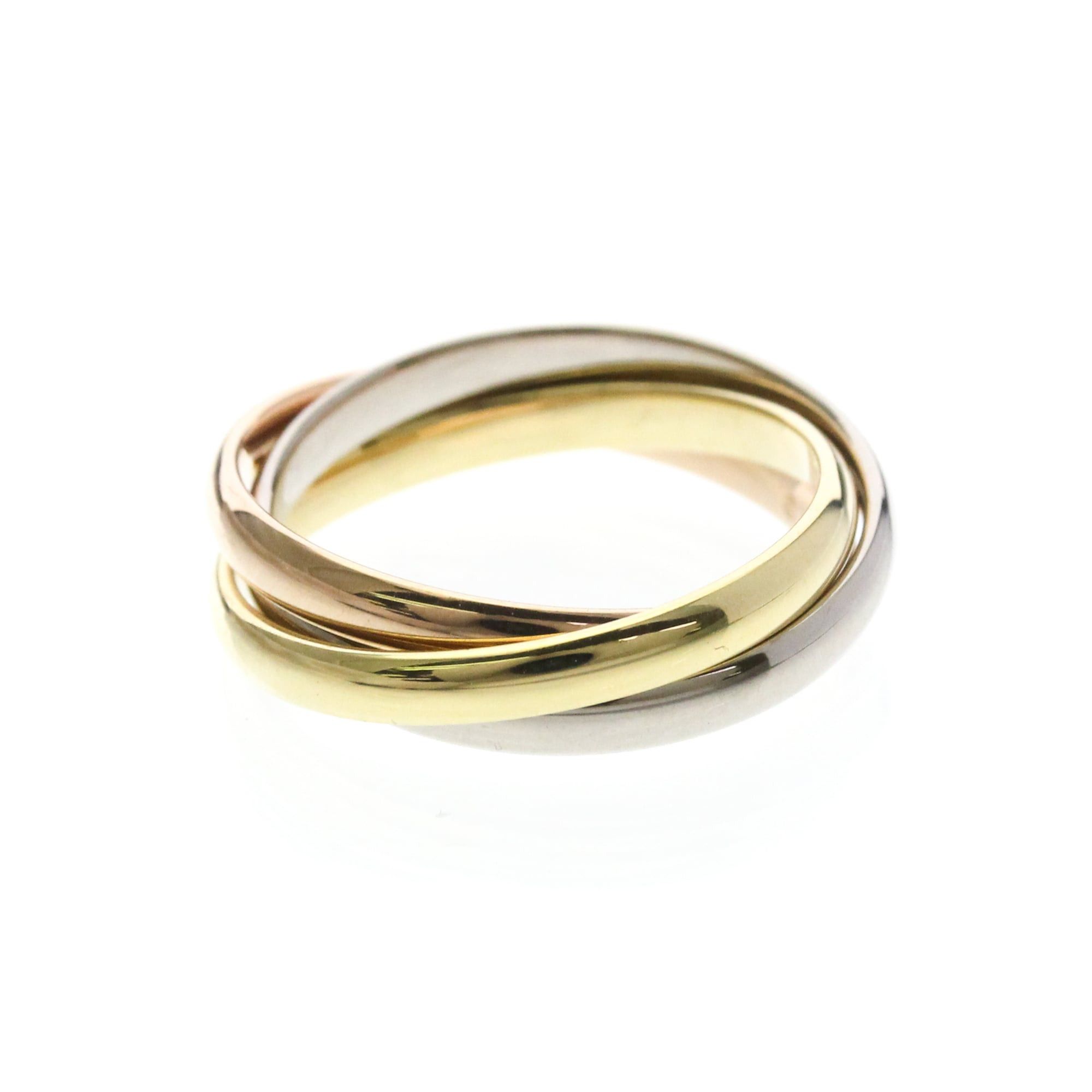 Cartier CARTIER Trinity Ring Yellow Gold (18K),Pink Gold (18K),White Gold (18K) Polished Size ONE SIZE - 4 Thumbnail
