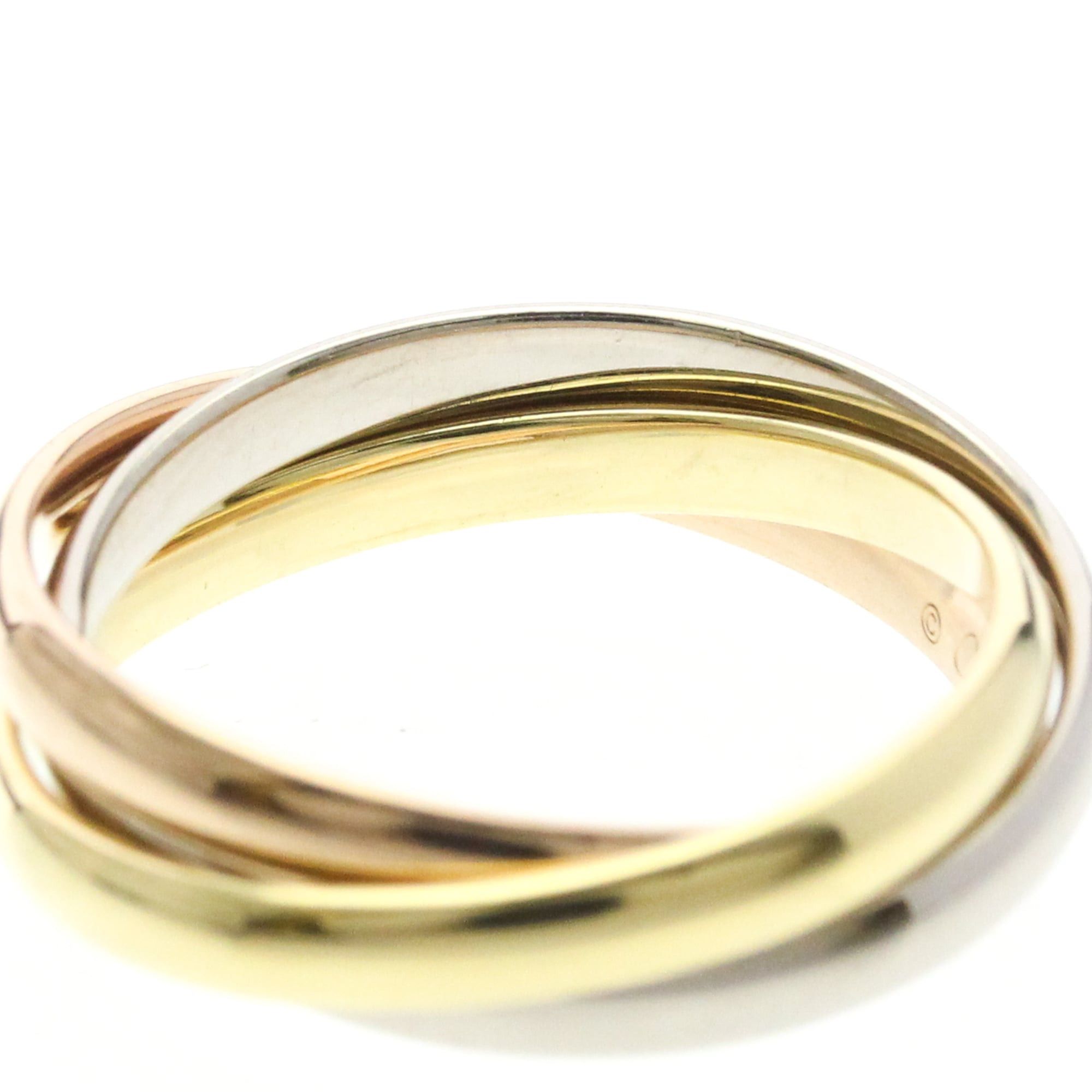 Cartier CARTIER Trinity Ring Yellow Gold (18K),Pink Gold (18K),White Gold (18K) Polished Size ONE SIZE - 5 Thumbnail