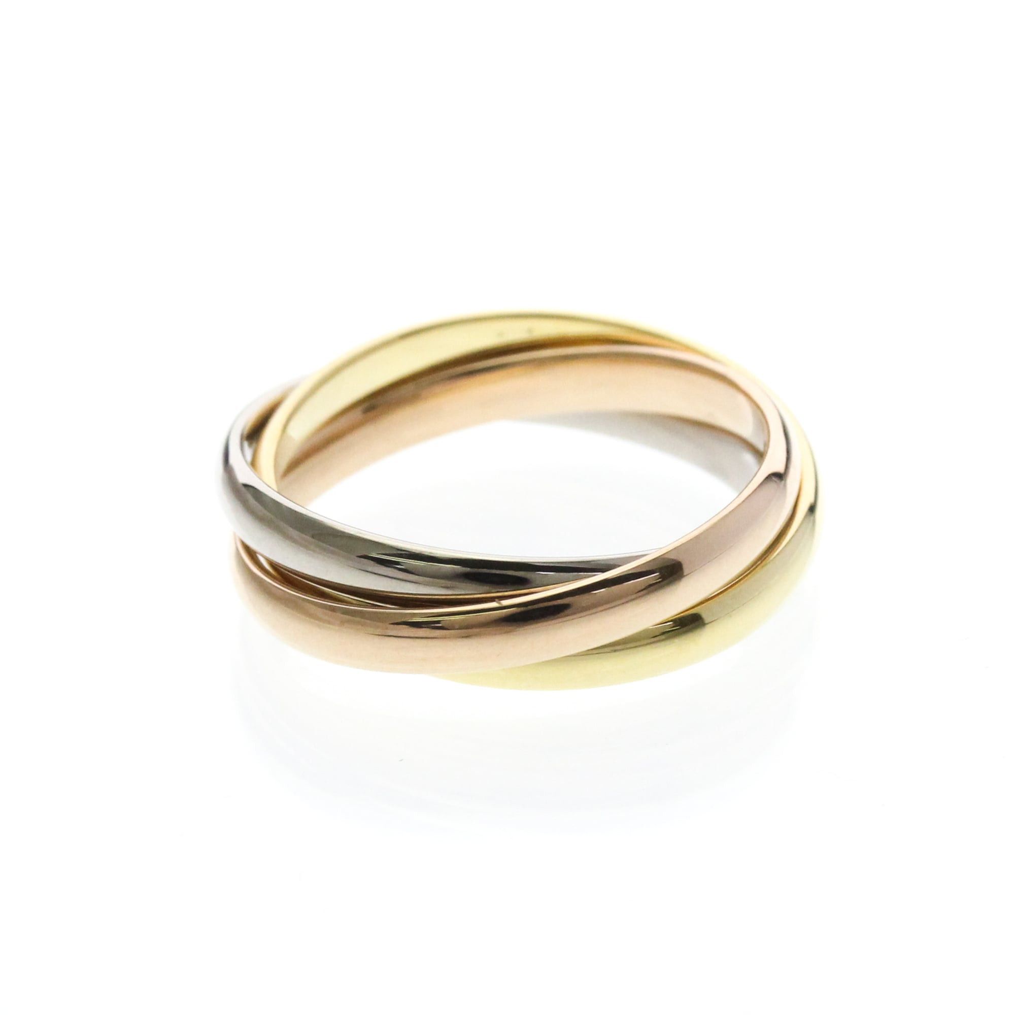 Cartier CARTIER Trinity Ring Yellow Gold (18K),Pink Gold (18K),White Gold (18K) Polished Size ONE SIZE - 2 Thumbnail