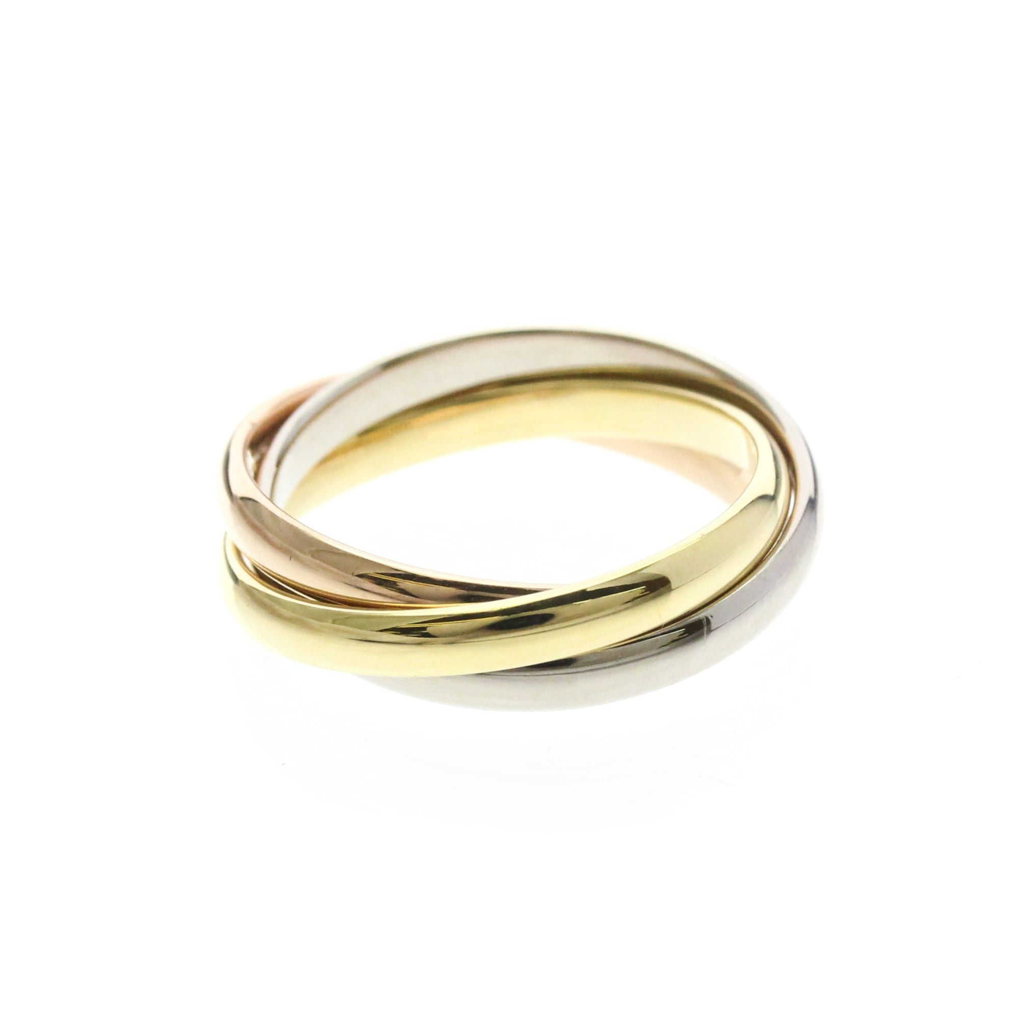Cartier CARTIER Trinity Ring Yellow Gold (18K),Pink Gold (18K),White Gold (18K) Polished Size ONE SIZE - 3 Thumbnail