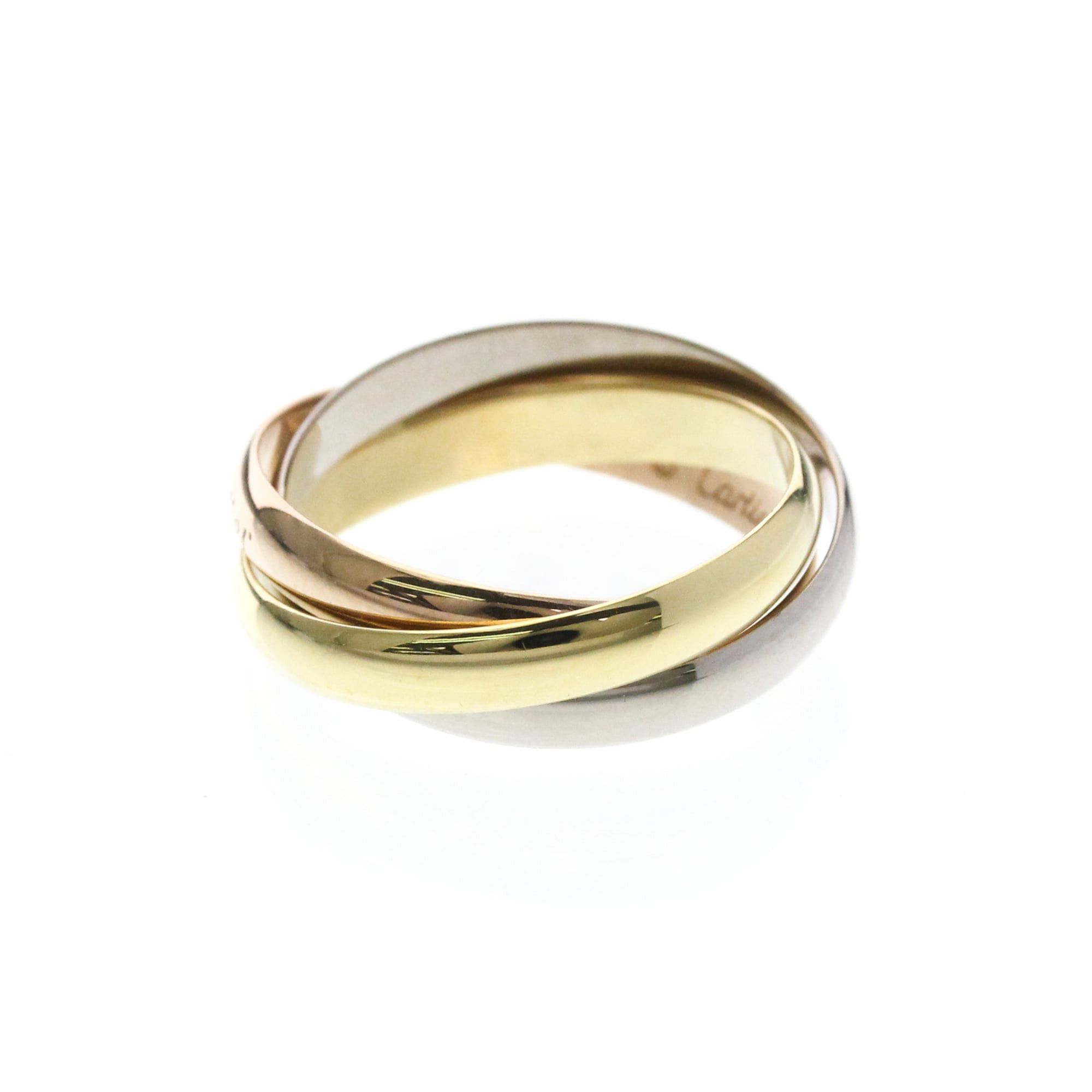 Cartier CARTIER Trinity Ring Yellow Gold (18K),Pink Gold (18K),White Gold (18K) Polished Size ONE SIZE - 2 Thumbnail