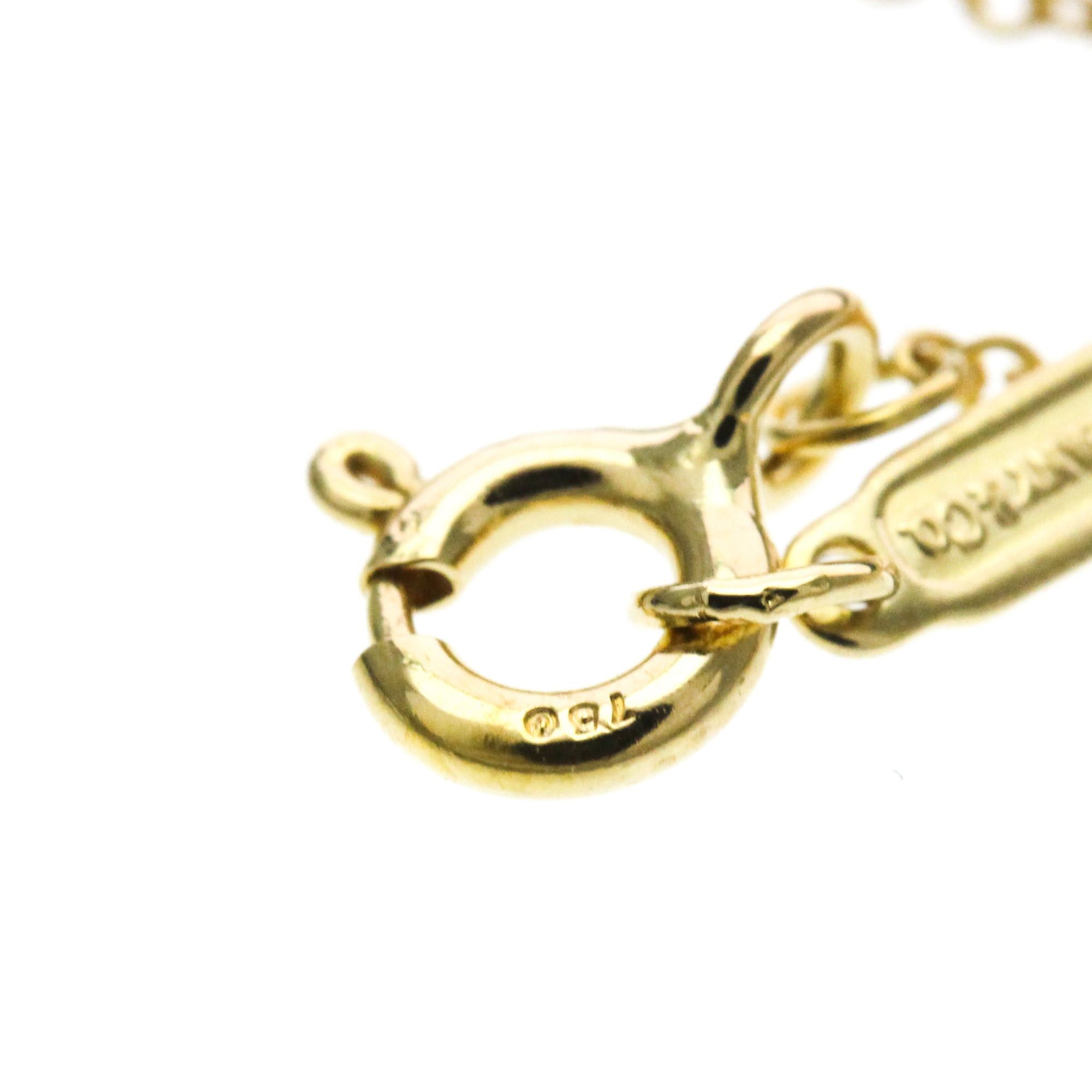 Tiffany & Co. TIFFANY Cross Necklace With 1PD Diamond Yellow Gold (18K) Diamond Polished Size ONE SIZE - 12 Thumbnail