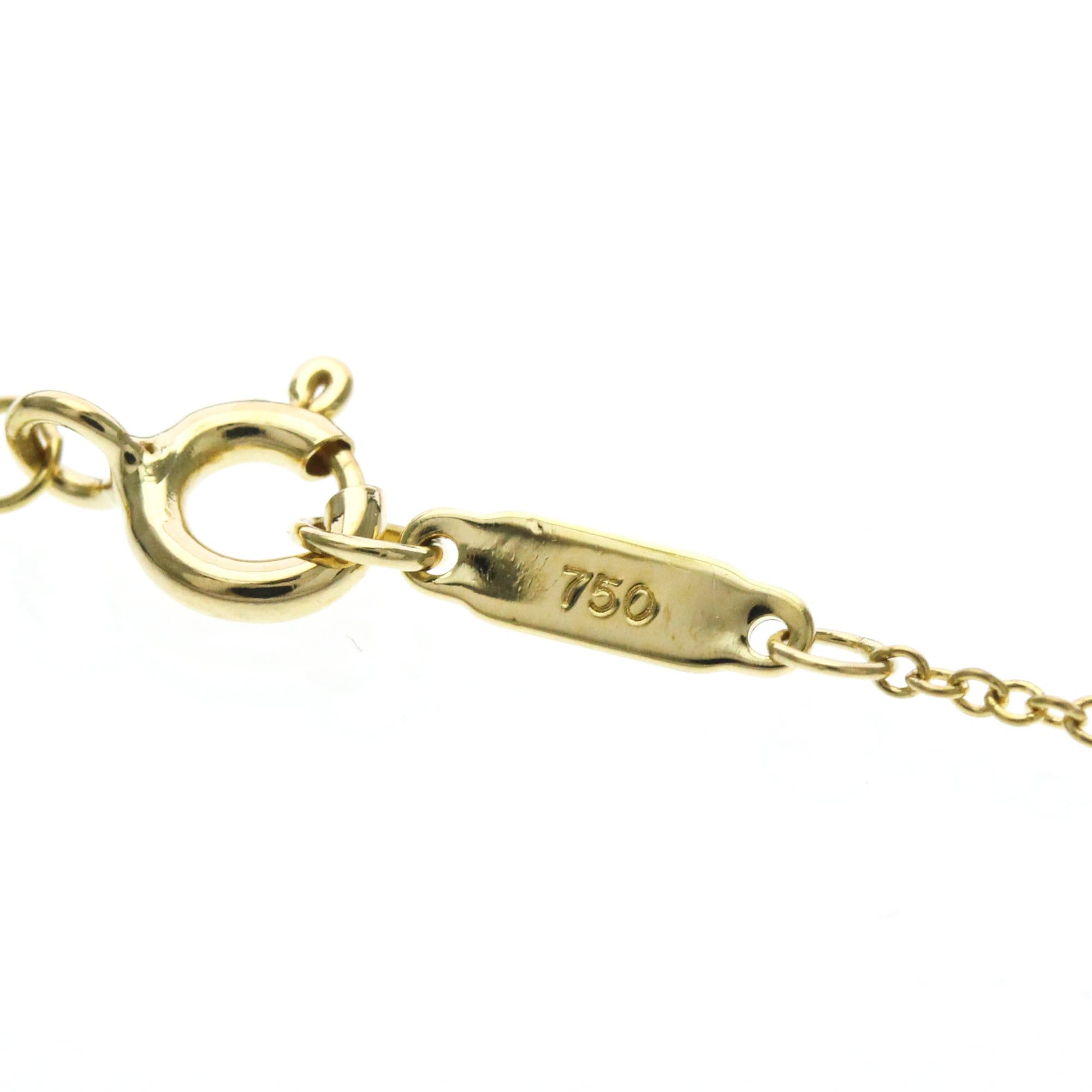 Tiffany & Co. TIFFANY Cross Necklace With 1PD Diamond Yellow Gold (18K) Diamond Polished Size ONE SIZE - 9 Thumbnail