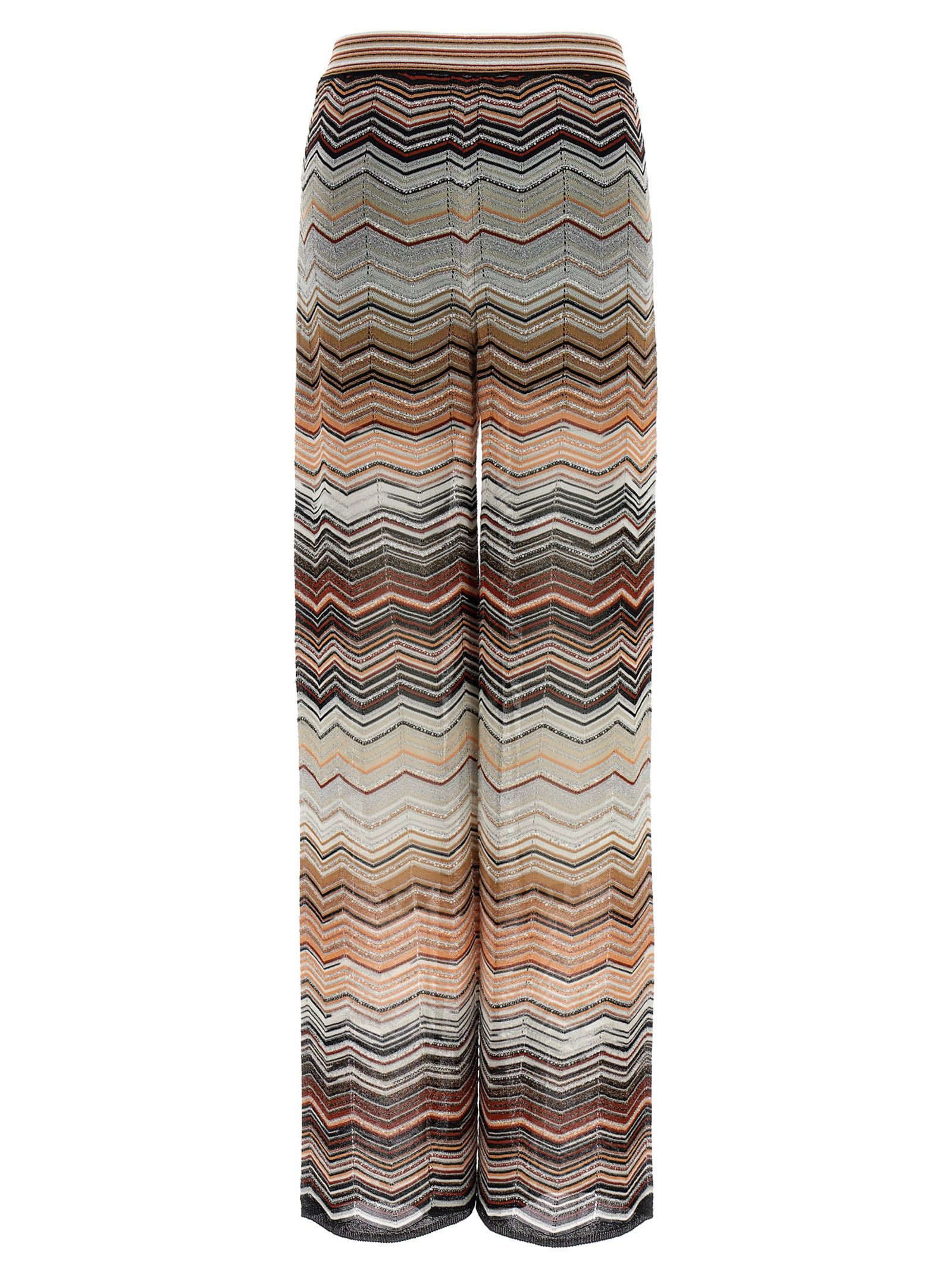 Missoni Chevron lamé pants Size 28" / US 6 / IT 42 - 2 Thumbnail