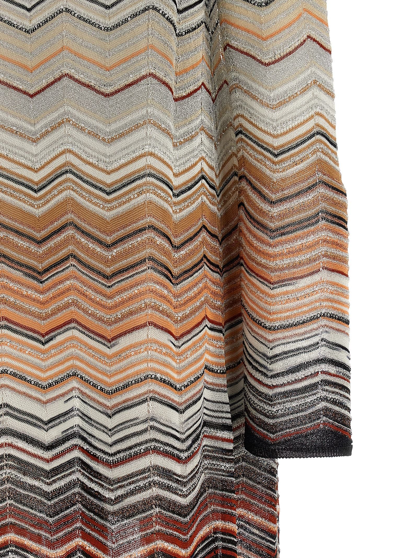 Missoni Chevron lamé cardigan Size M / US 6-8 / IT 42-44 - 4 Thumbnail