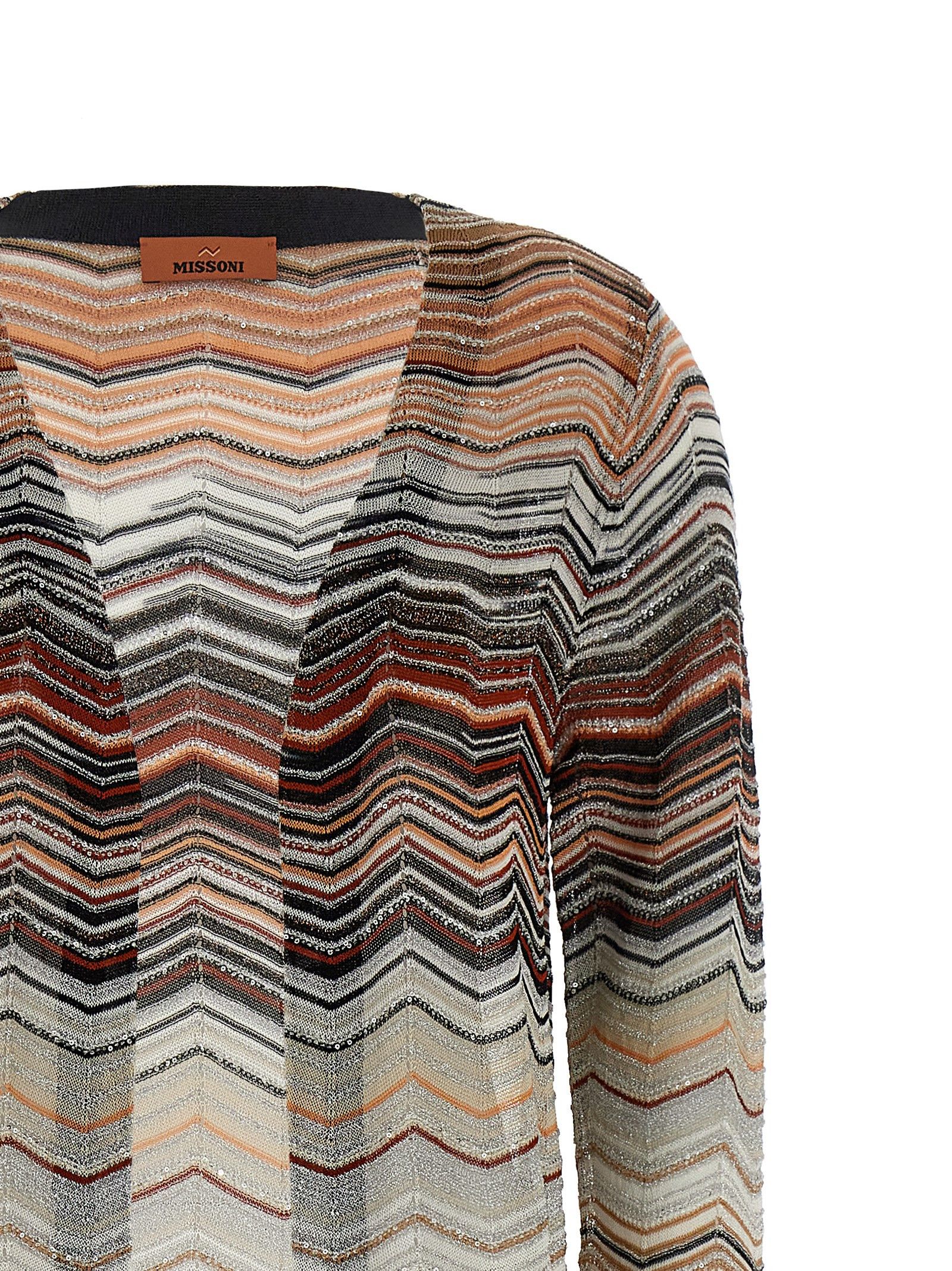 Missoni Chevron lamé cardigan Size M / US 6-8 / IT 42-44 - 3 Thumbnail