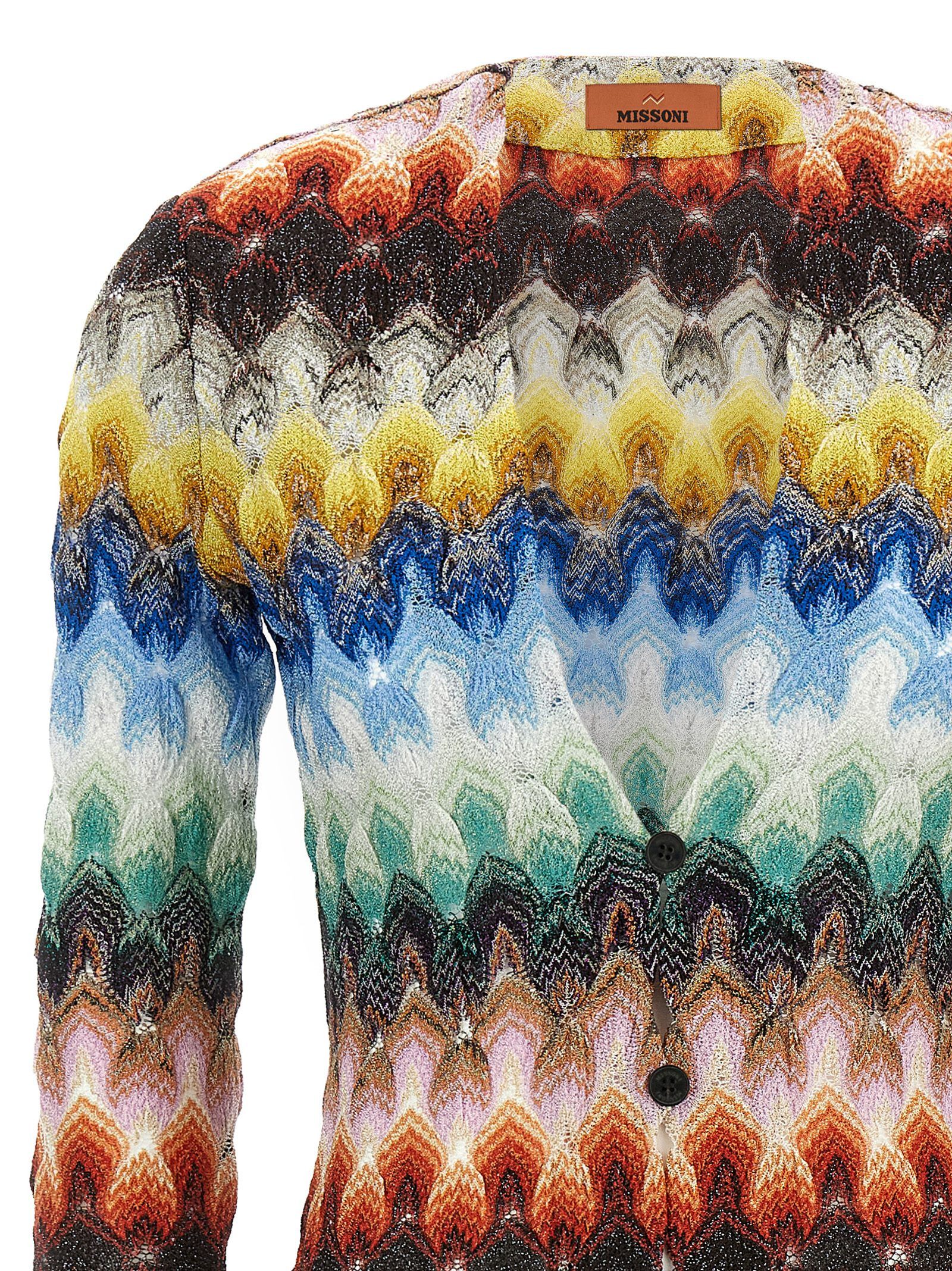 Missoni Lamé lace cardigan Size XL / US 12-14 / IT 48-50 - 3 Thumbnail