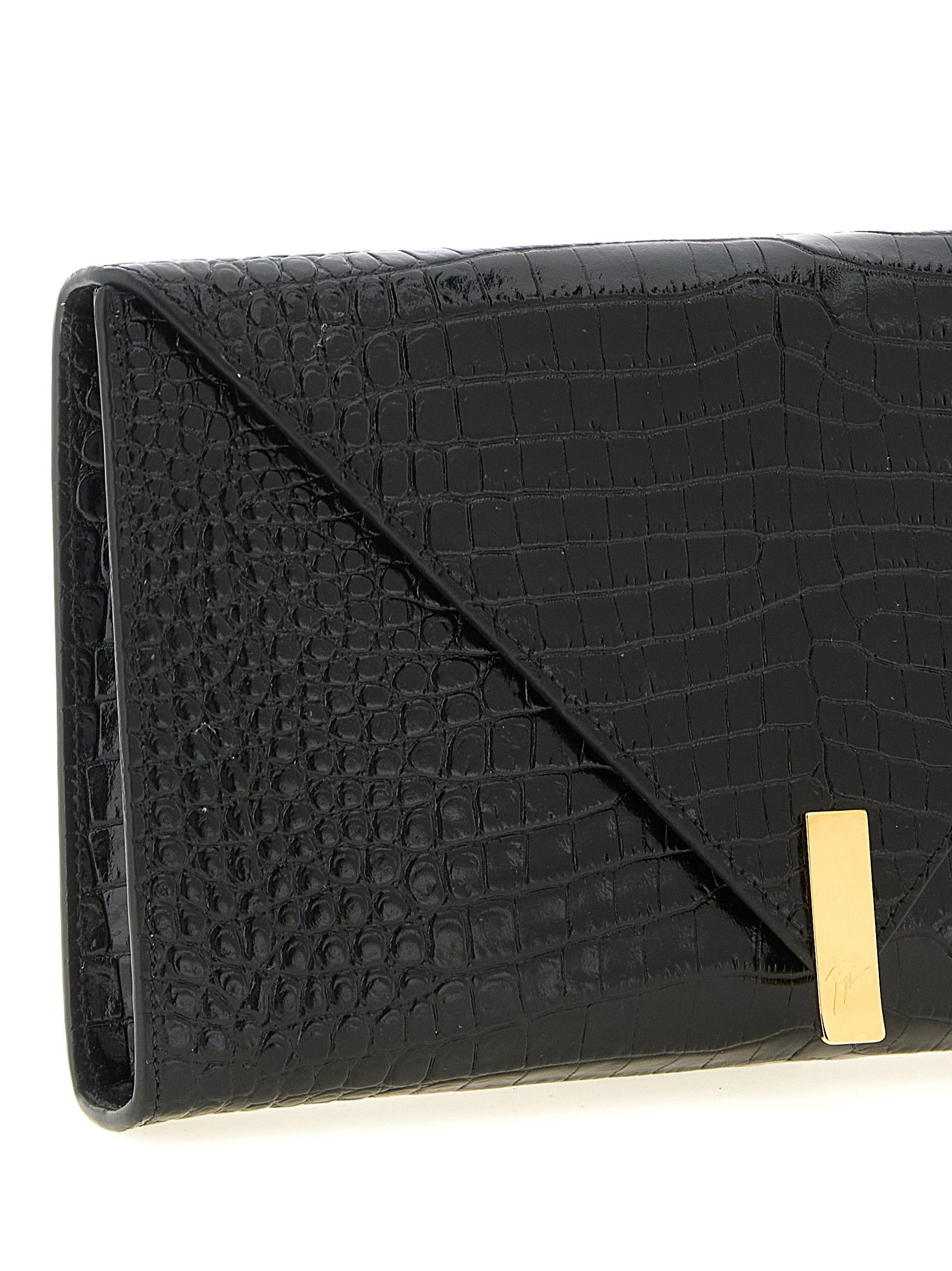 Giuseppe Zanotti Envelope clutch bag Size ONE SIZE - 3 Thumbnail