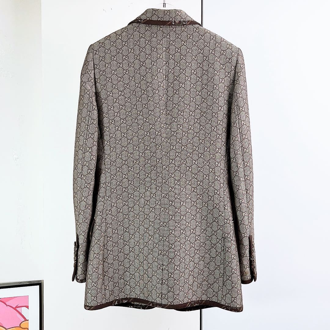 Gucci Gucci GG Monogram Blazer Size 38 Size XS / US 0-2 / IT 36-38 - 2 Thumbnail