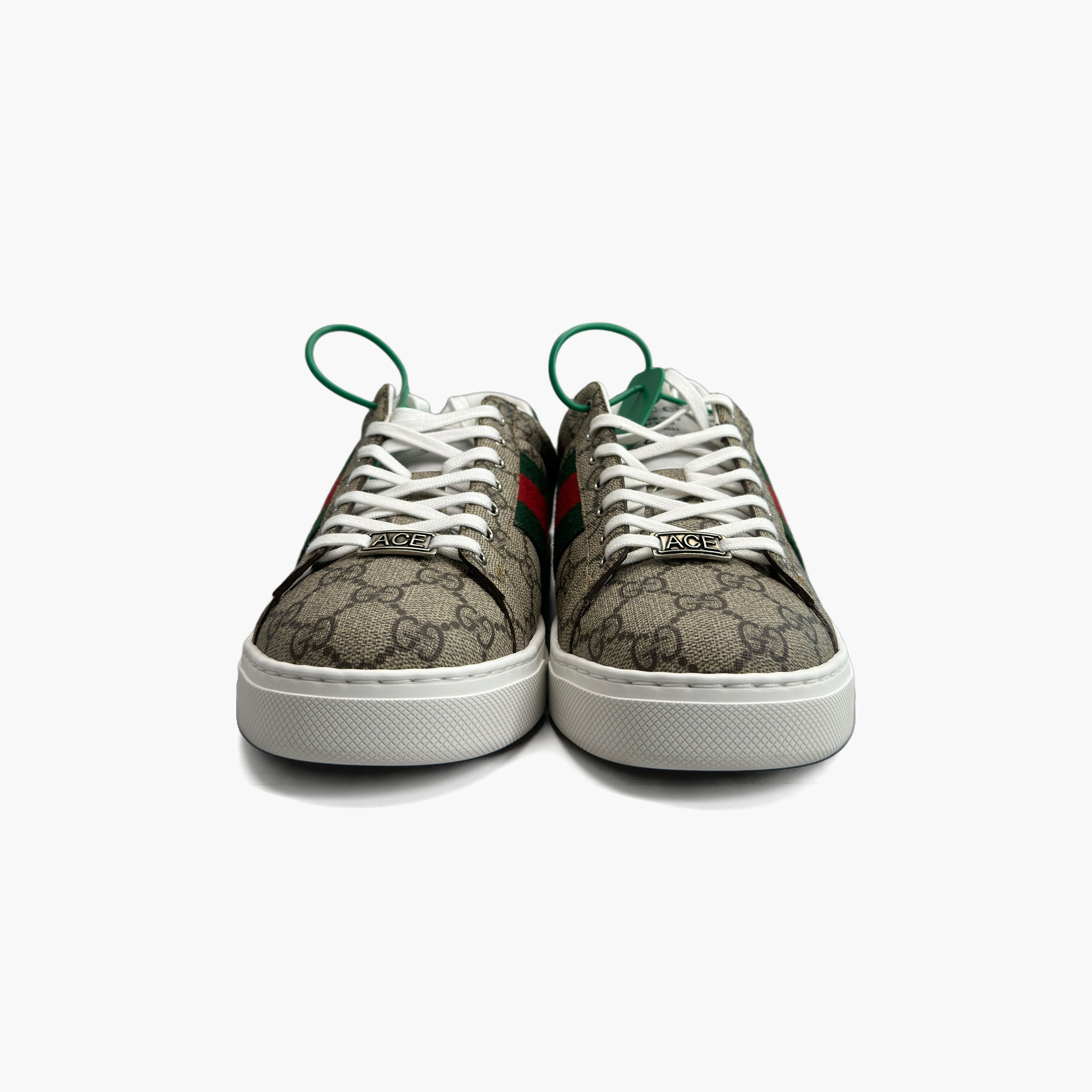 Gucci Gucci Ace GG Supreme Low-Top Sneakers Size 8.5 Size US 8.5 / EU 41-42 - 5 Thumbnail