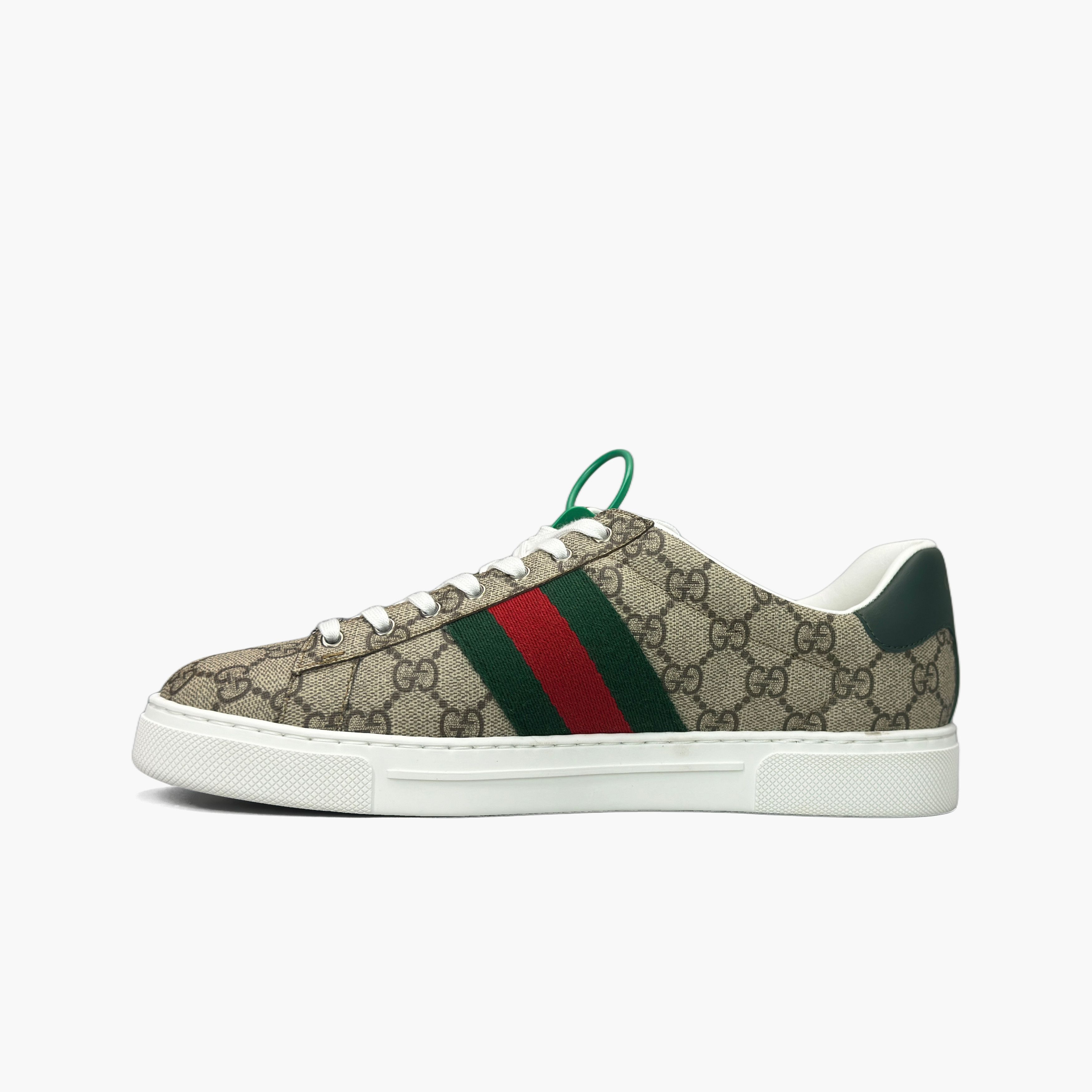 Gucci Gucci Ace GG Supreme Low-Top Sneakers Size 8.5 Size US 8.5 / EU 41-42 - 3 Thumbnail