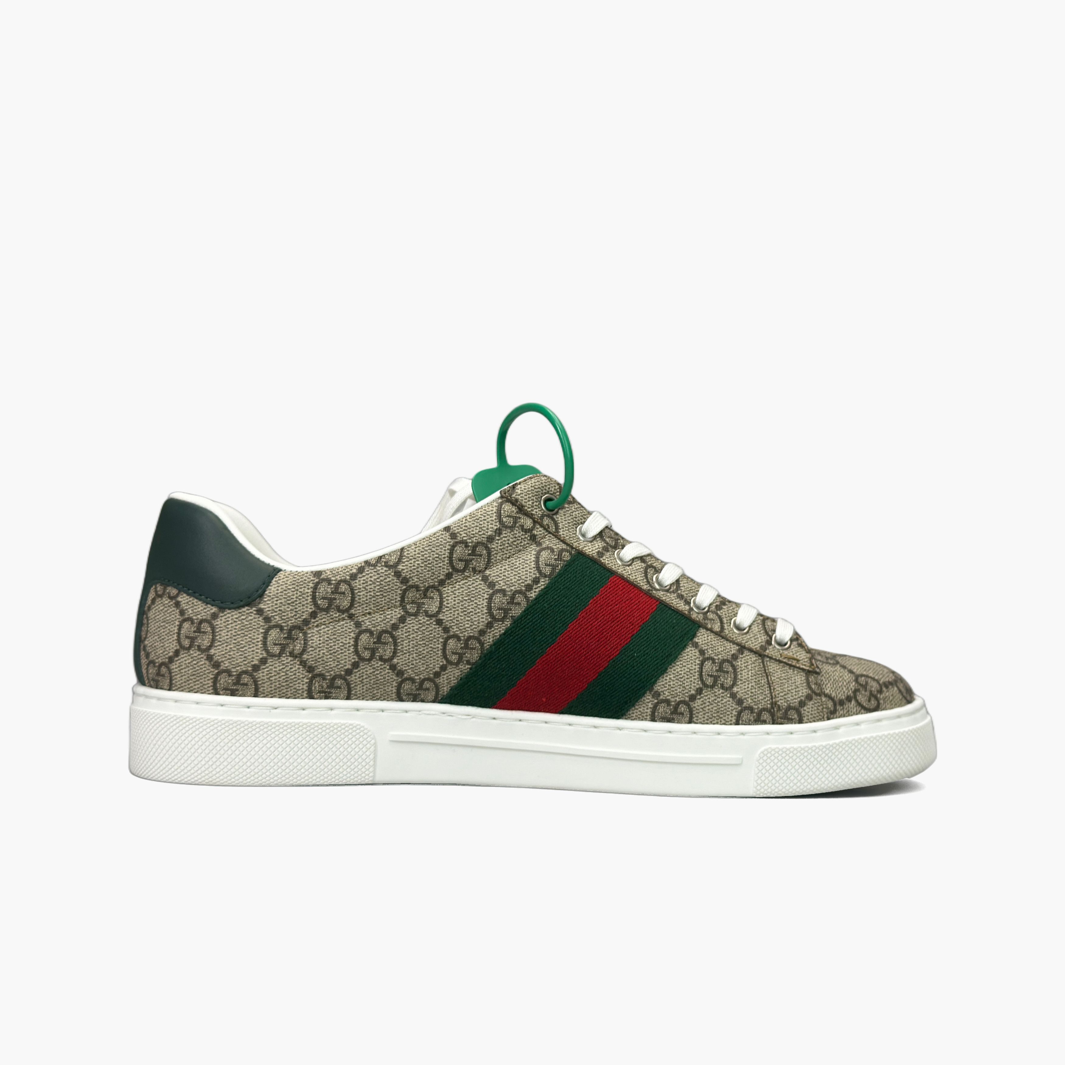 Gucci Gucci Ace GG Supreme Low-Top Sneakers Size 8.5 Size US 8.5 / EU 41-42 - 2 Thumbnail