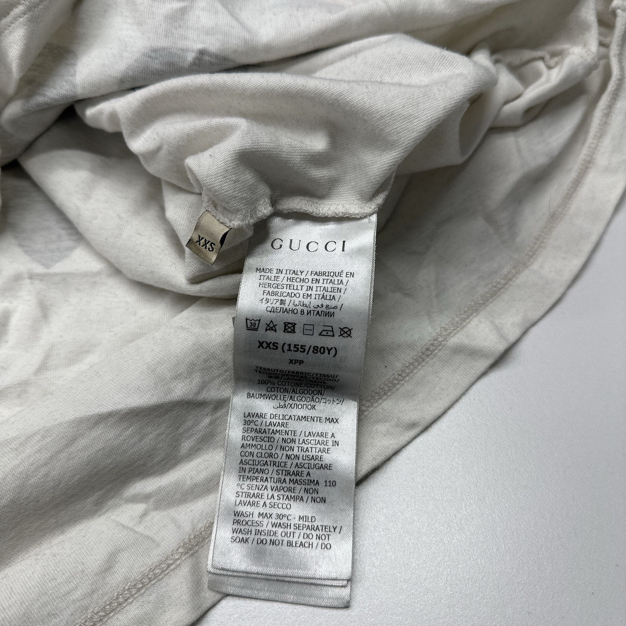 Gucci Gucci x Adidas Logo Long Sleeve T-Shirt Size XXS Size XXS / US 00 / IT 34 - 4 Thumbnail