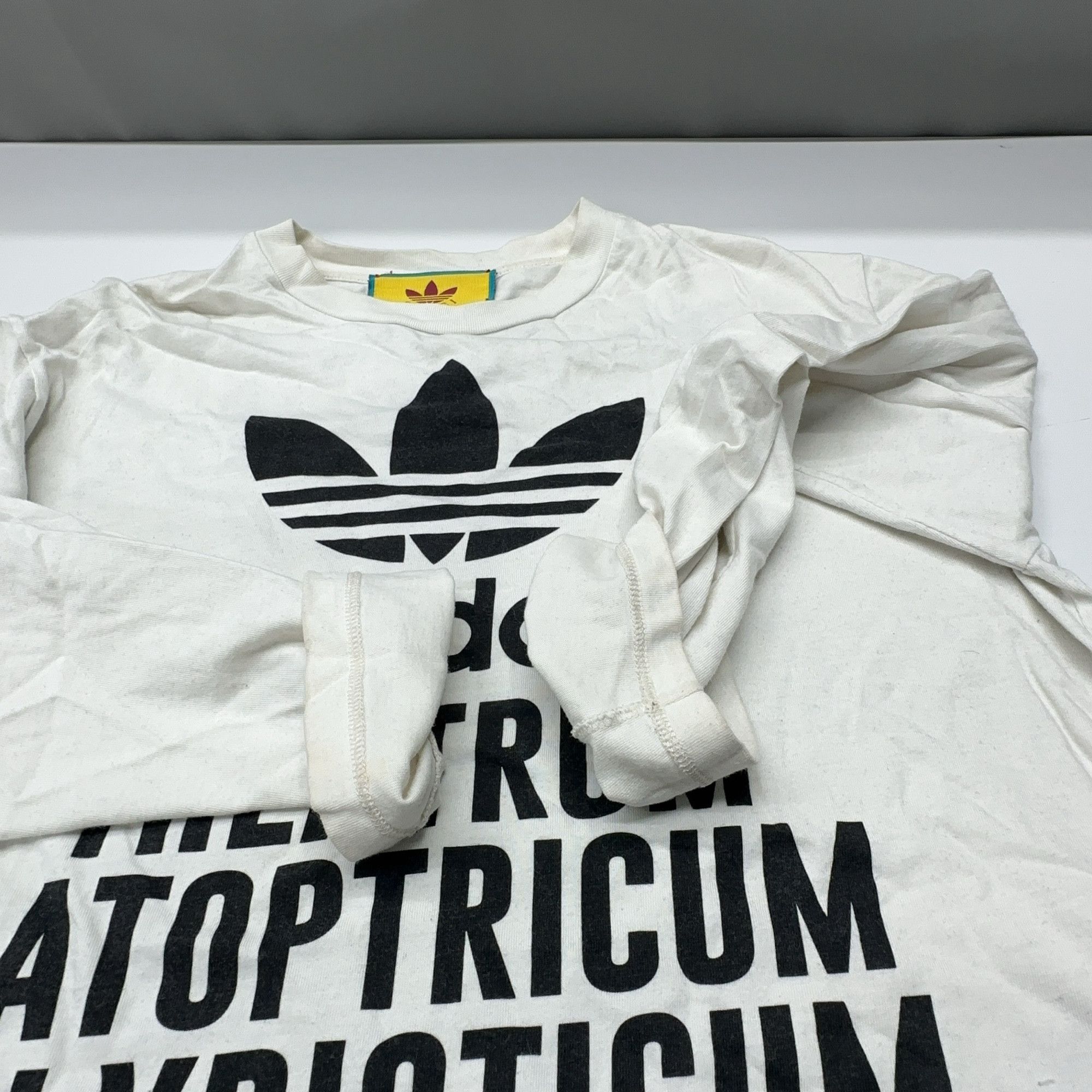 Gucci Gucci x Adidas Logo Long Sleeve T-Shirt Size XXS Size XXS / US 00 / IT 34 - 9 Thumbnail