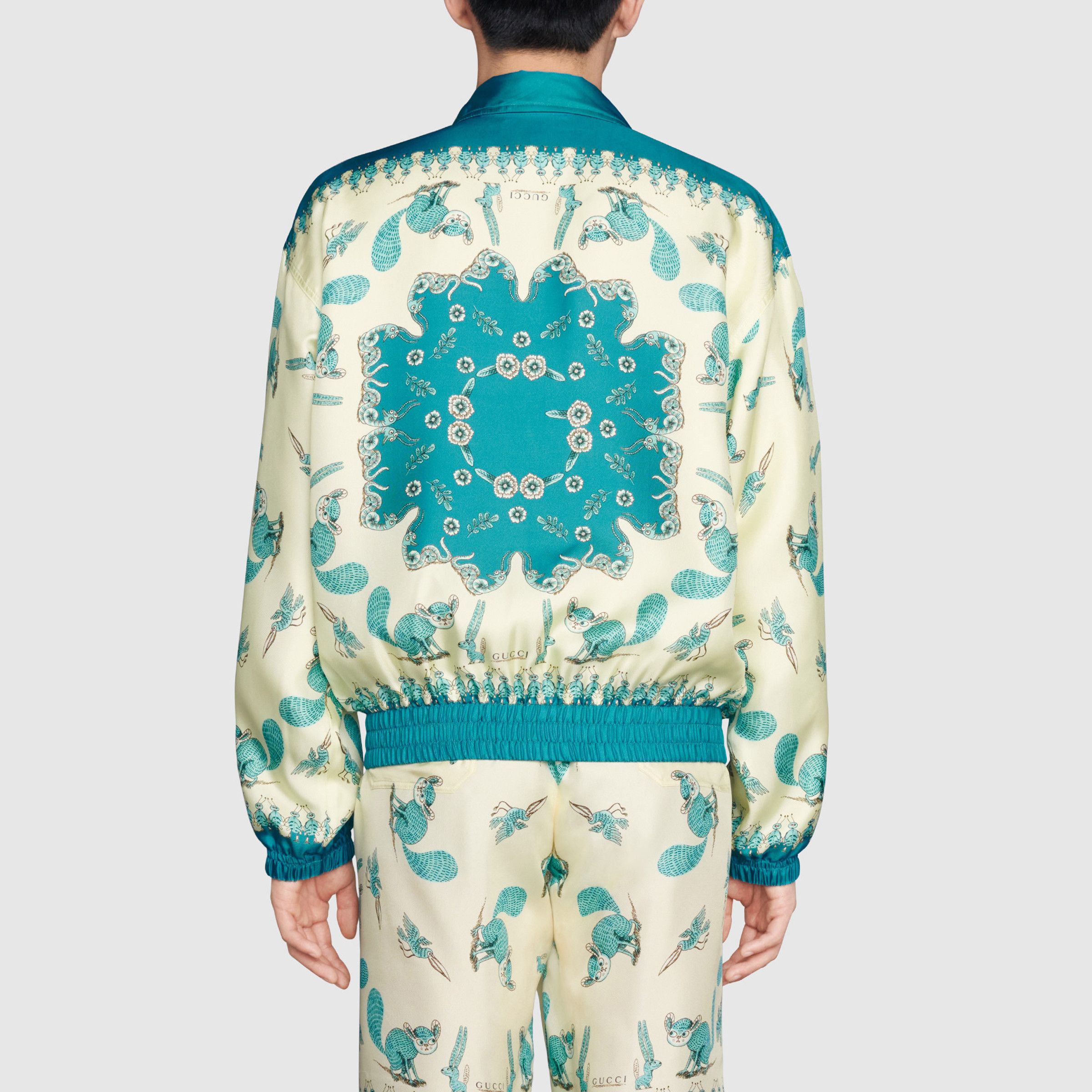 Gucci Gucci Freya Hartas Silk Jacket US S Size US S / EU 44-46 / 1 - 8 Thumbnail