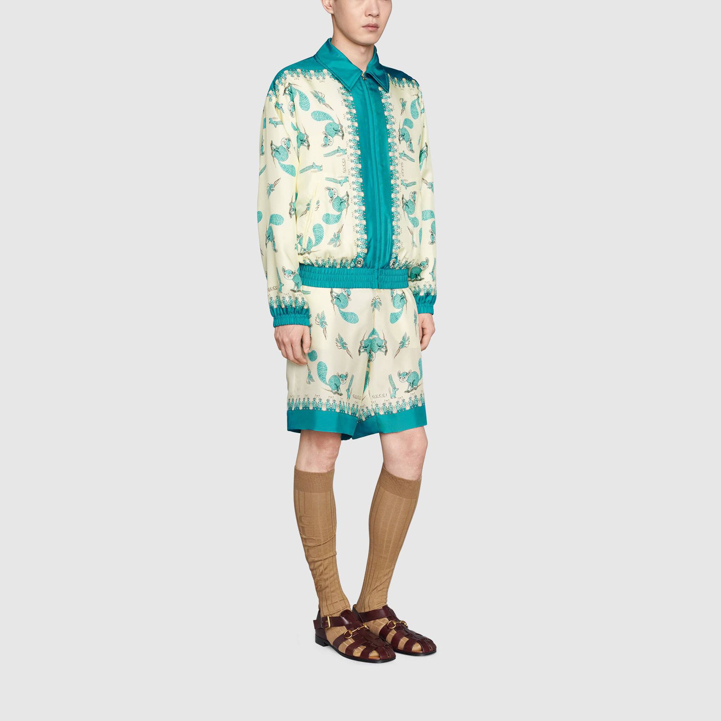Gucci Gucci Freya Hartas Silk Jacket US S Size US S / EU 44-46 / 1 - 9 Thumbnail