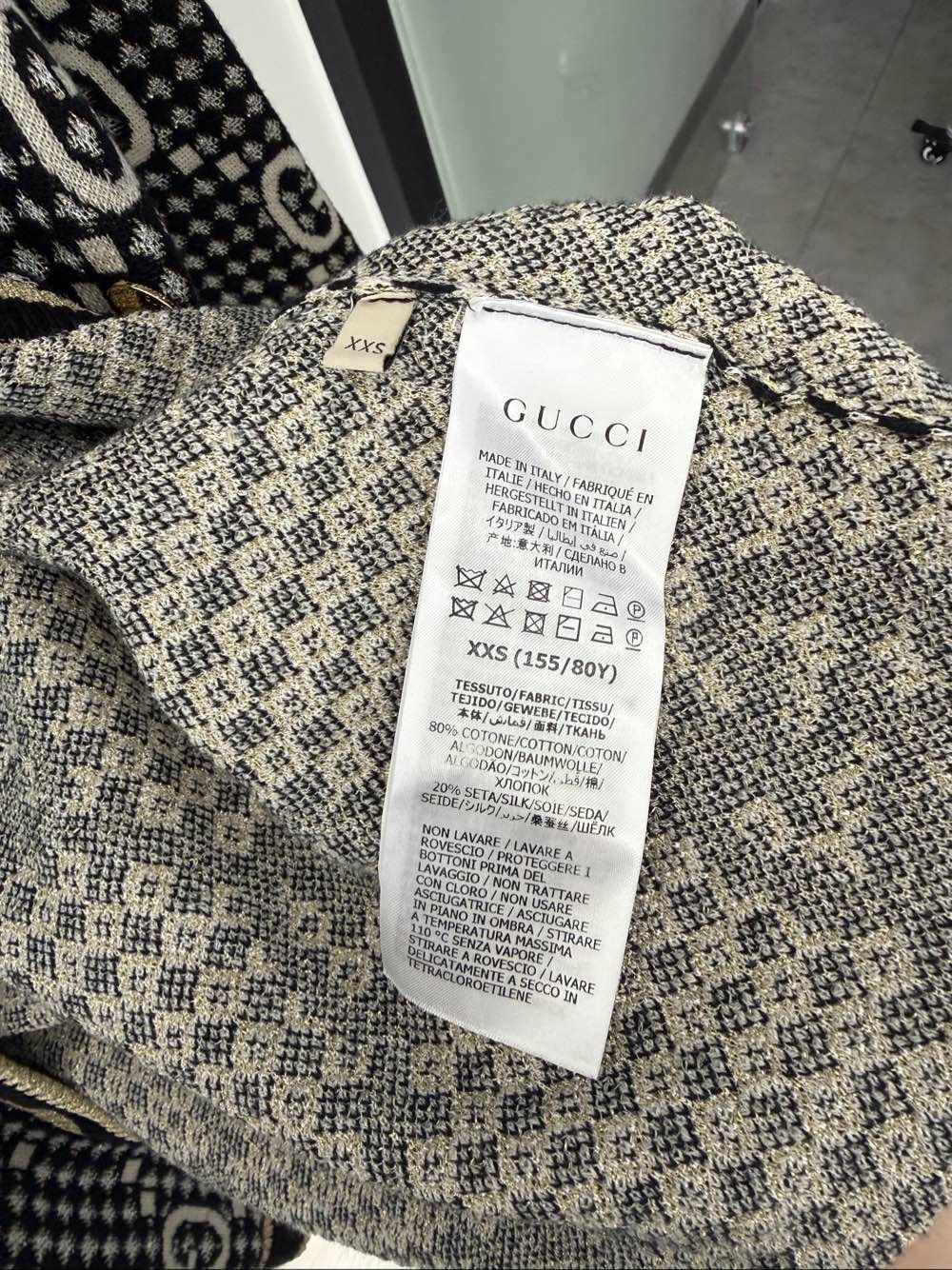 Gucci Gucci GG Logo Knit Cardigan XXS Size XXS / US 00 / IT 34 - 4 Thumbnail