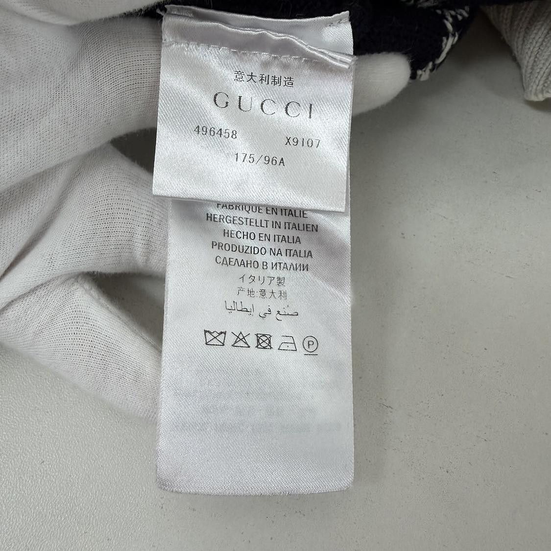 Gucci Gucci GG Logo Striped Sweater Size M Size US M / EU 48-50 / 2 - 4 Thumbnail