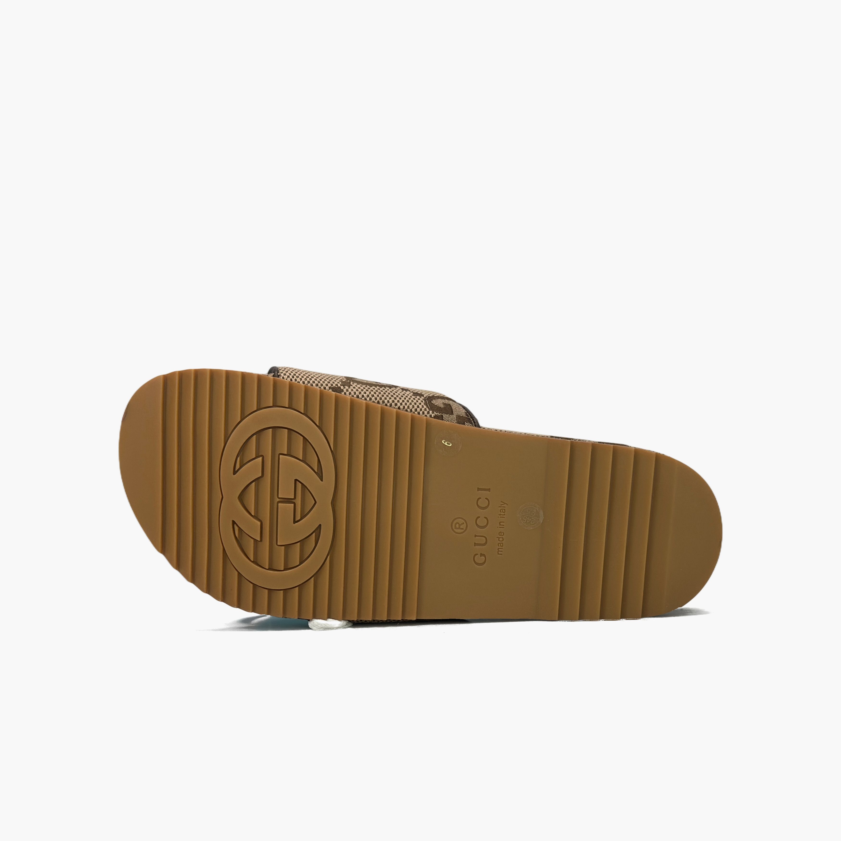 Gucci Gucci GG Monogram Canvas Slides Size 7 Size US 7 / EU 40 - 8 Thumbnail