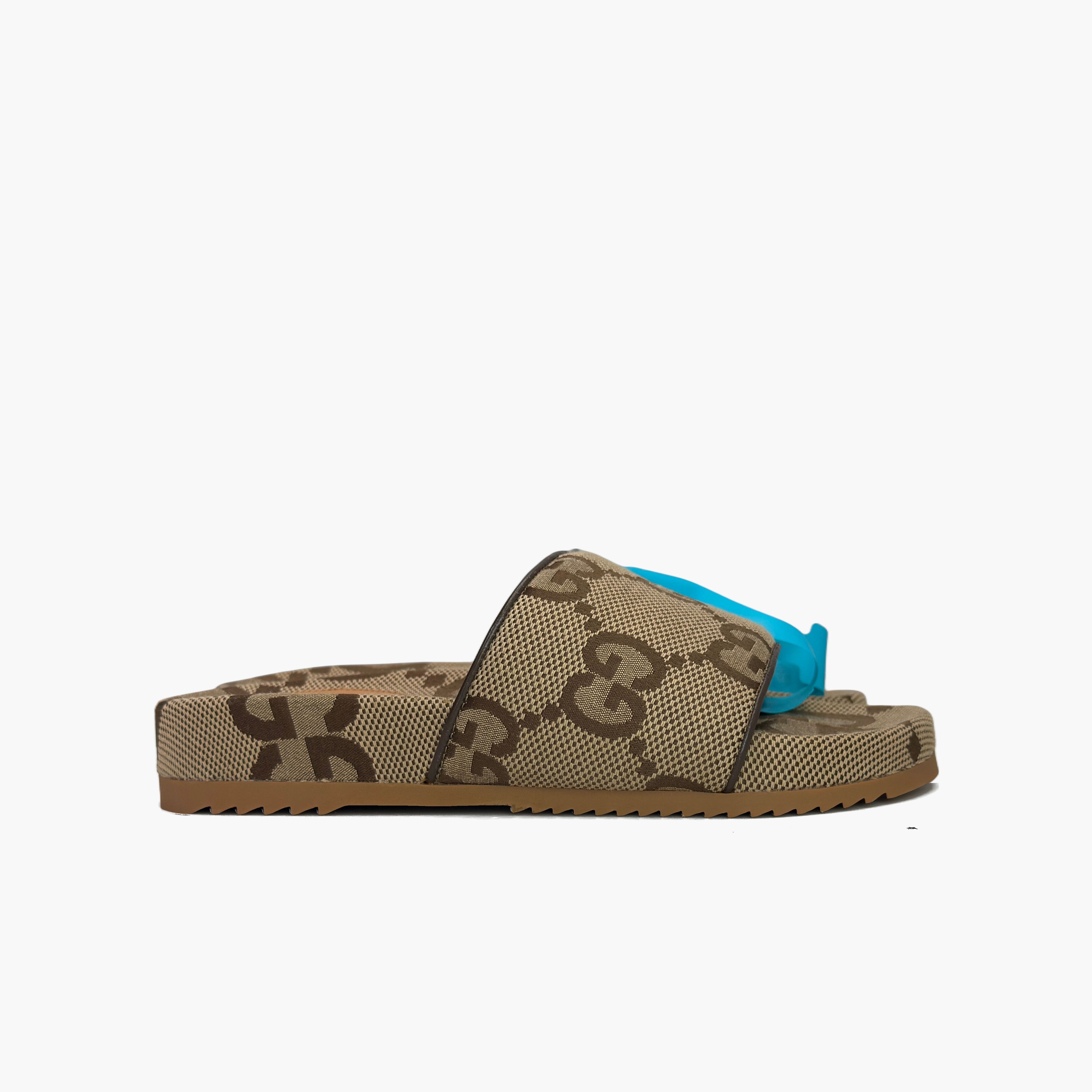 Gucci Gucci GG Monogram Canvas Slides Size 7 Size US 7 / EU 40 - 4 Thumbnail
