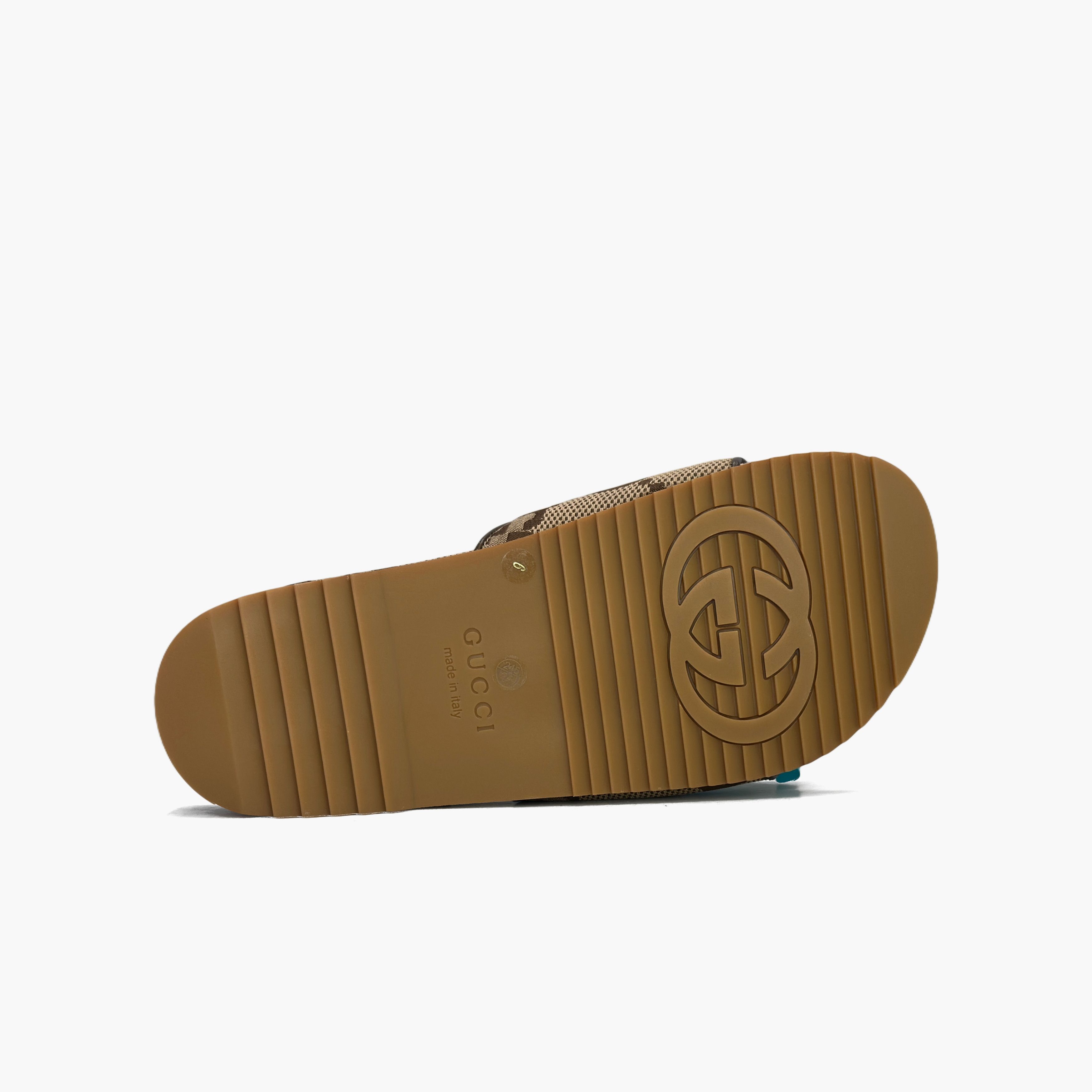Gucci Gucci GG Monogram Canvas Slides Size 7 Size US 7 / EU 40 - 7 Thumbnail