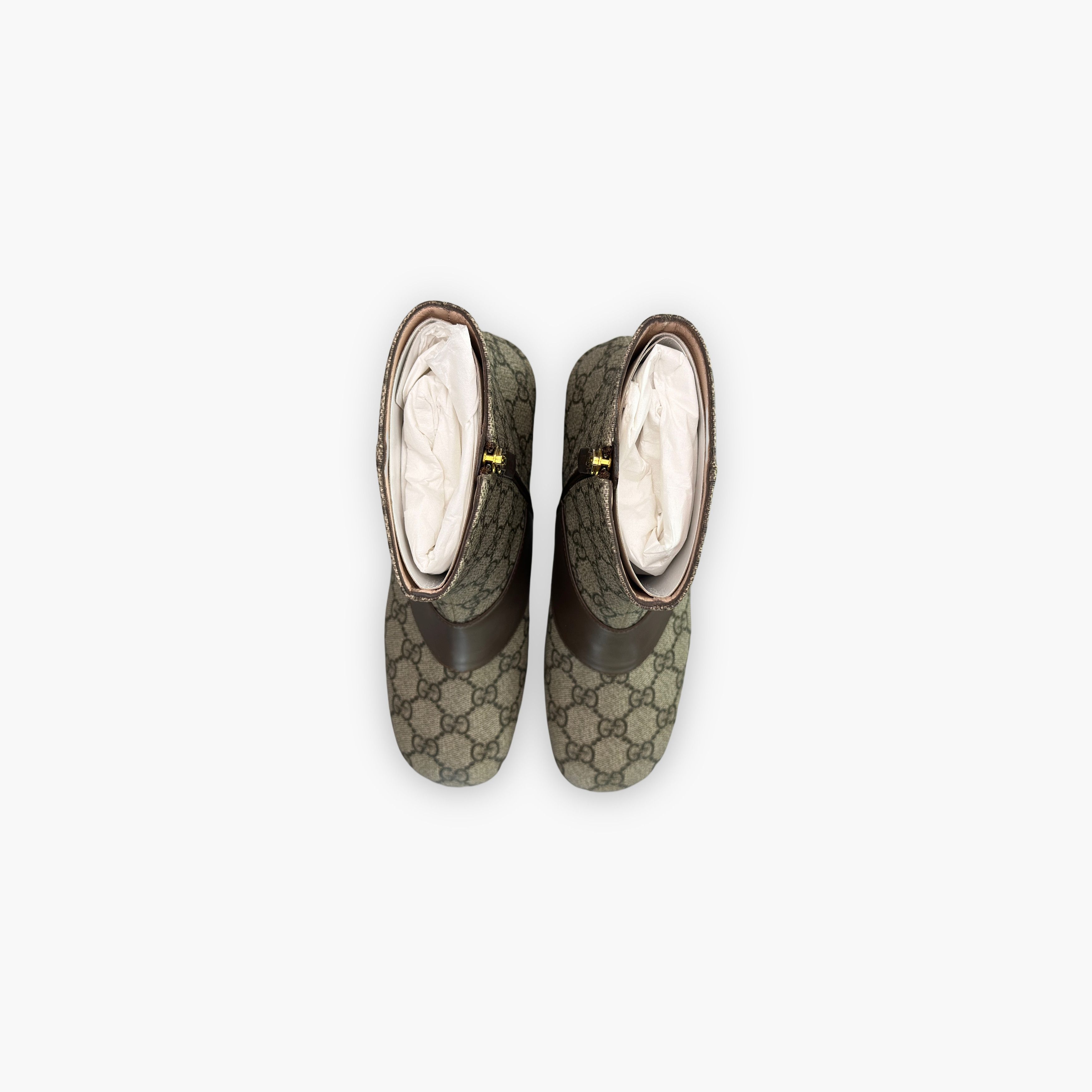 Gucci Gucci GG Supreme Blondie Boots Size 35.5 Size US 5.5 / IT 35.5 - 9 Thumbnail