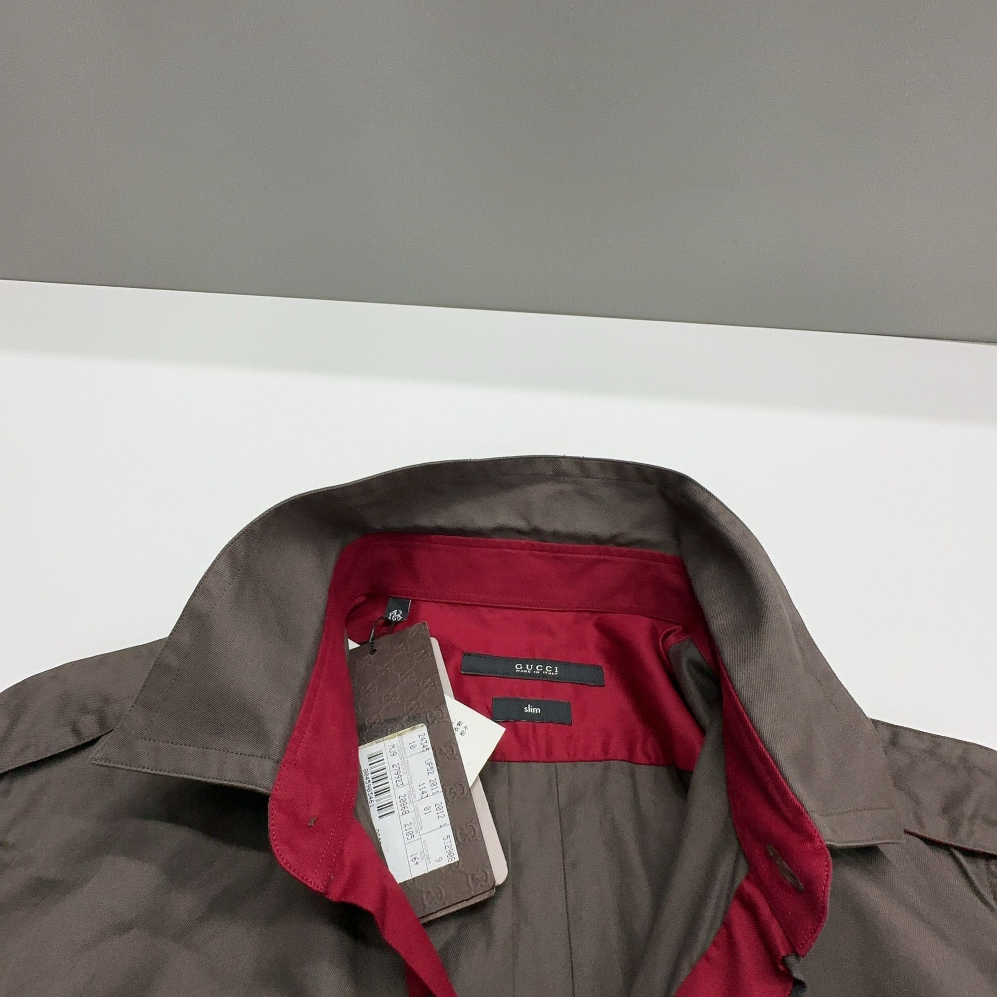 Gucci Gucci Contrast Trim Button Up Shirt Size L Size US XS / EU 42 / 0 - 8 Thumbnail