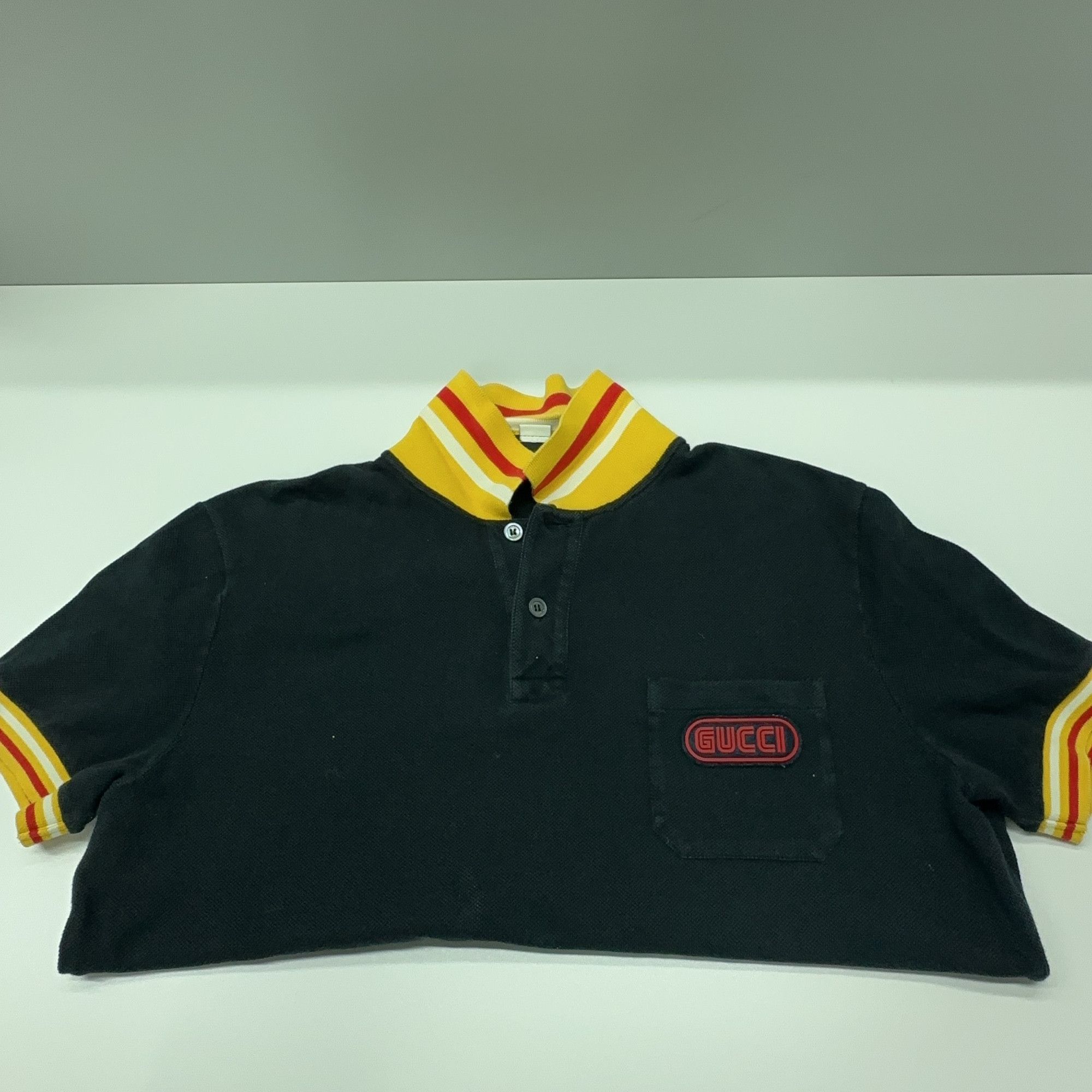Gucci Gucci Logo Patch Polo Size M Size US M / EU 48-50 / 2 - 7 Thumbnail