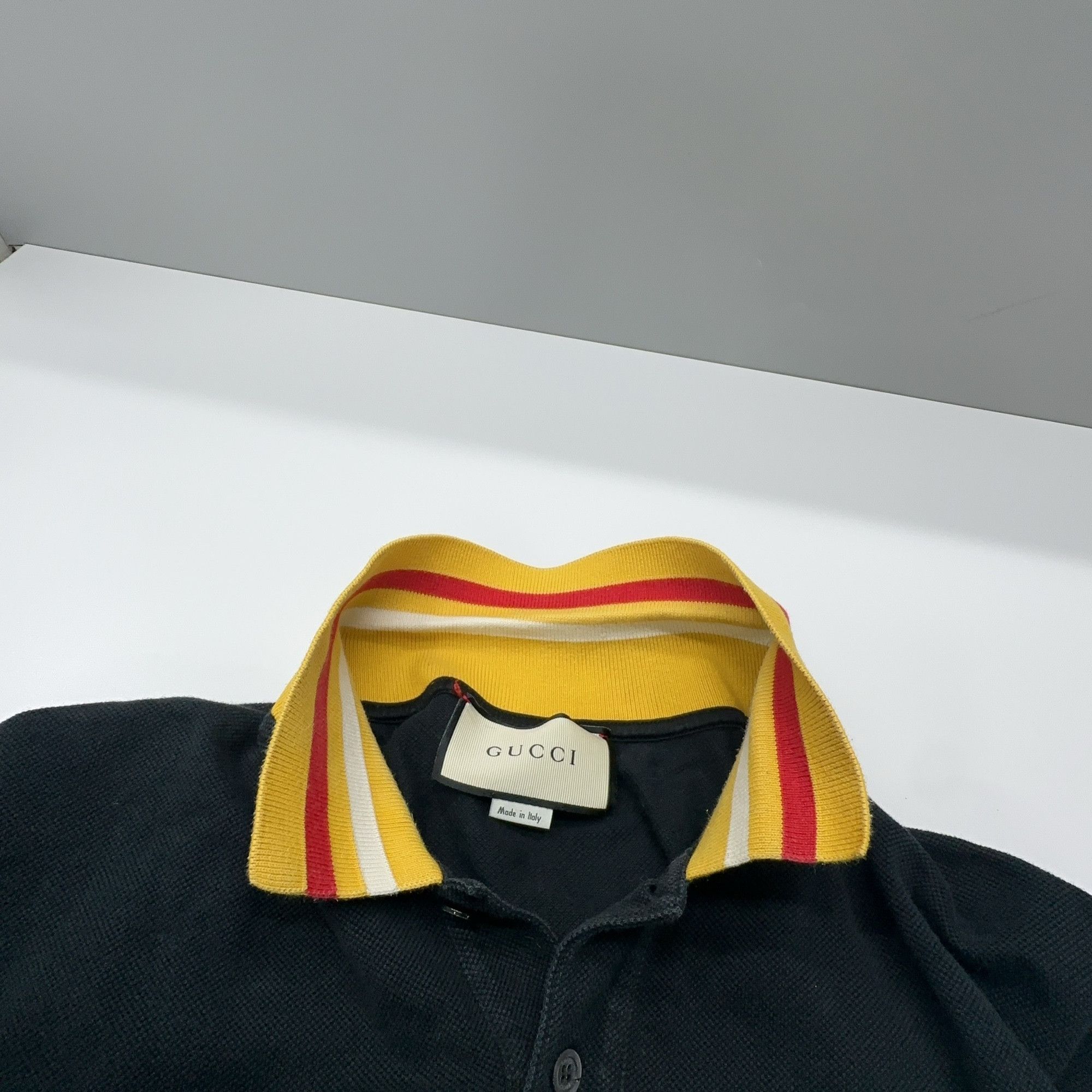 Gucci Gucci Logo Patch Polo Size M Size US M / EU 48-50 / 2 - 6 Thumbnail